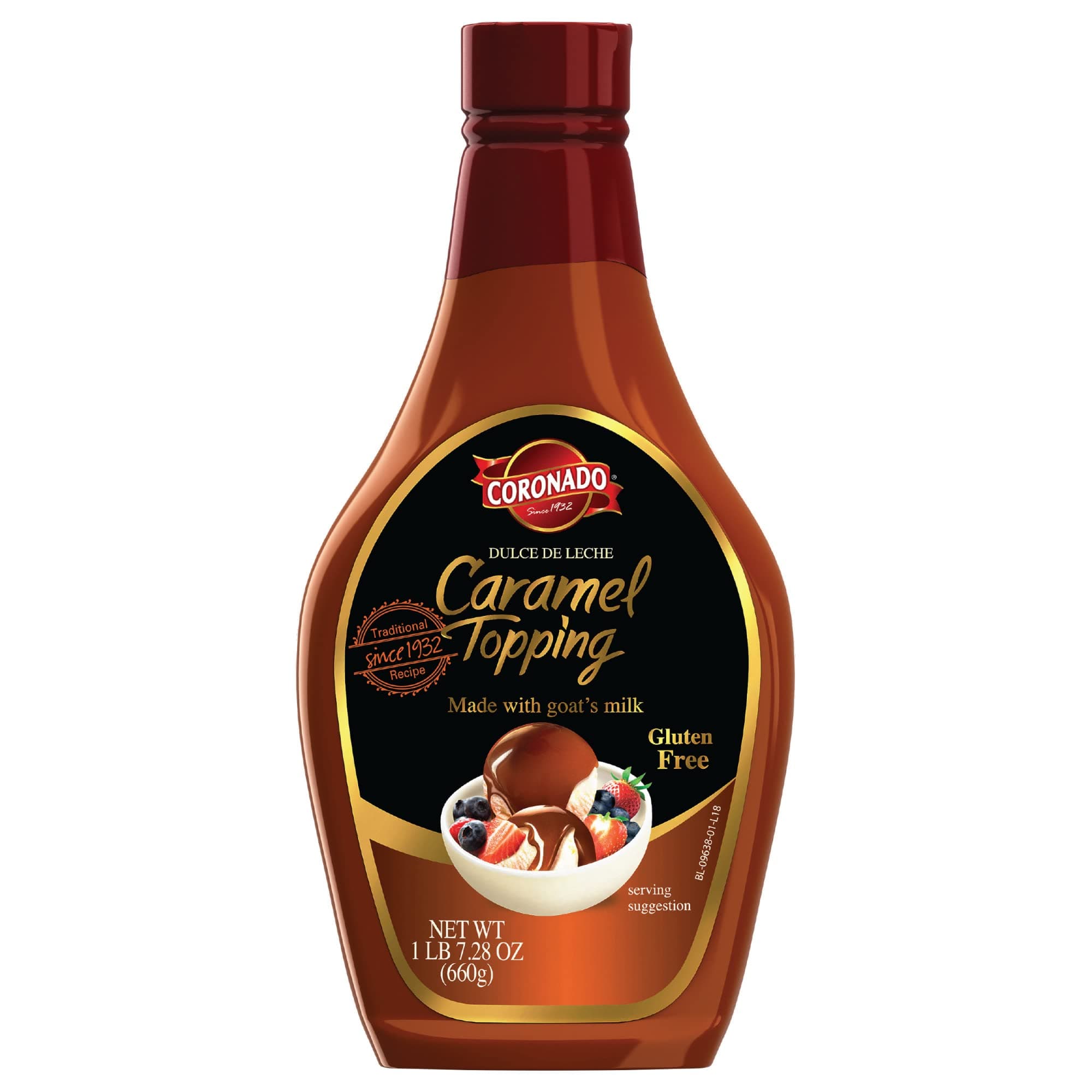Coronado Caramel Topping 12 ct Case