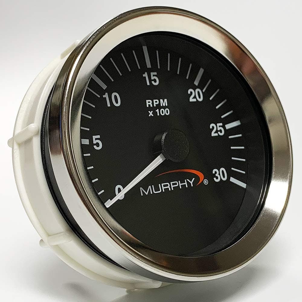 Murphy by Enovation Controls AT-30 12/24 VDC Analog Tachometer (20700245)