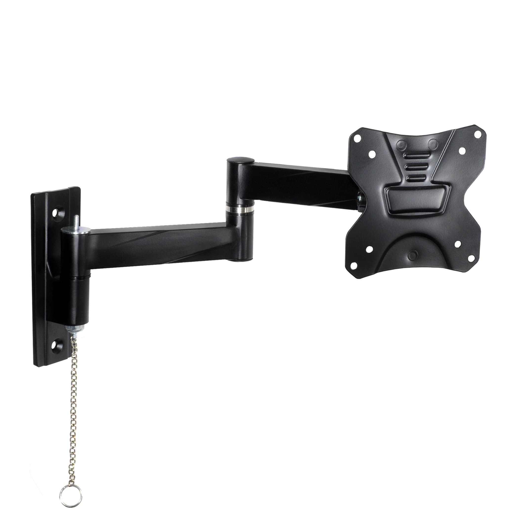 2311L Locking RV TV Mount Lockable Full Motion TV Wall Mount Easy to Reach Chain Release Perfect for RVs Campers Trucks Mobile Homes, Articulates Swivels Tilts, Fits up to 42" 100x100