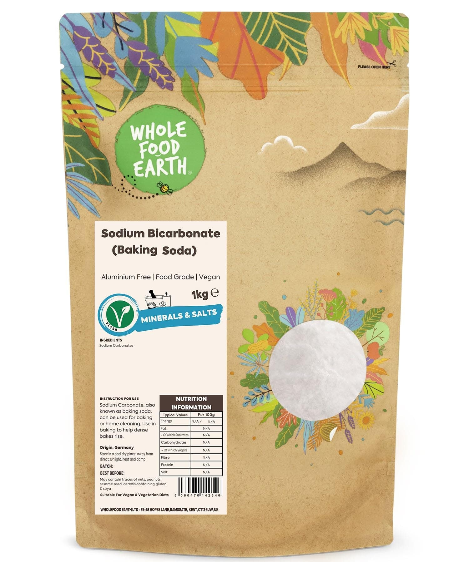 Sodium Bicarbonate Baking Soda 1 kg