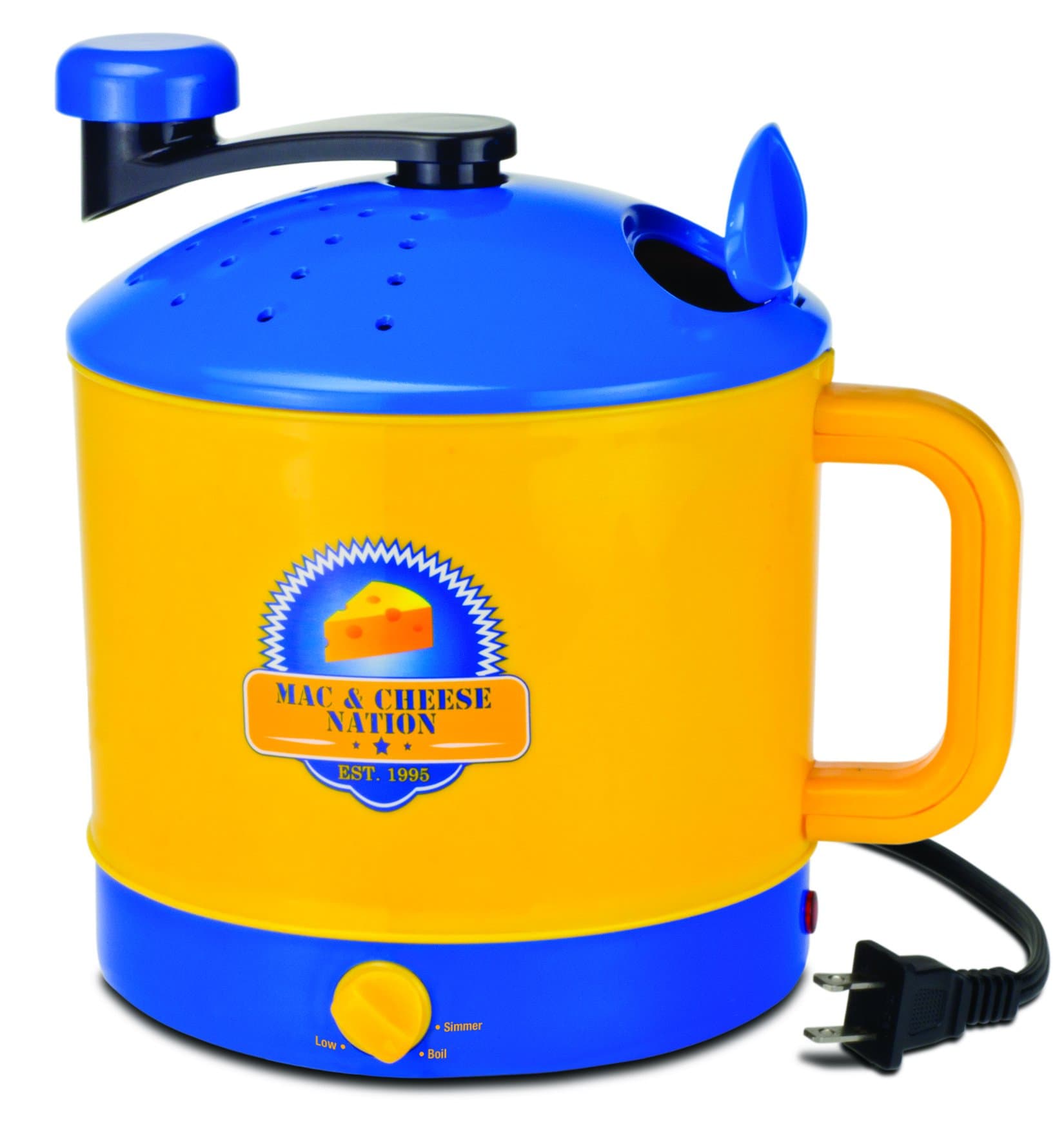 MAC-1E All in One Perfect Mac and Cheese Maker, Multicolor