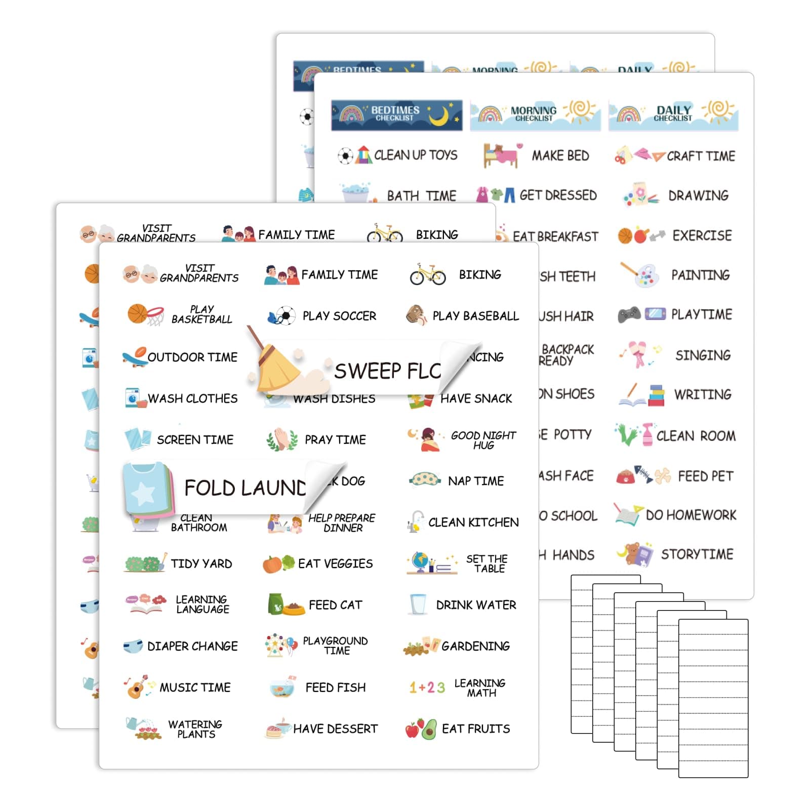 CustomMasterRoutine Stickers Chore Stickers for Kids Chore Chart Routine Chart Reward Chart