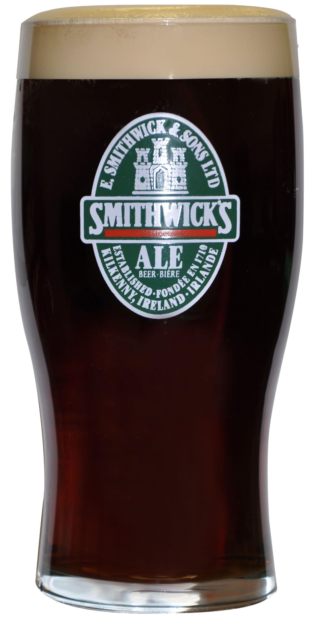 Smithwicks Label Pint Glasses, 20 ounce, 24 pack