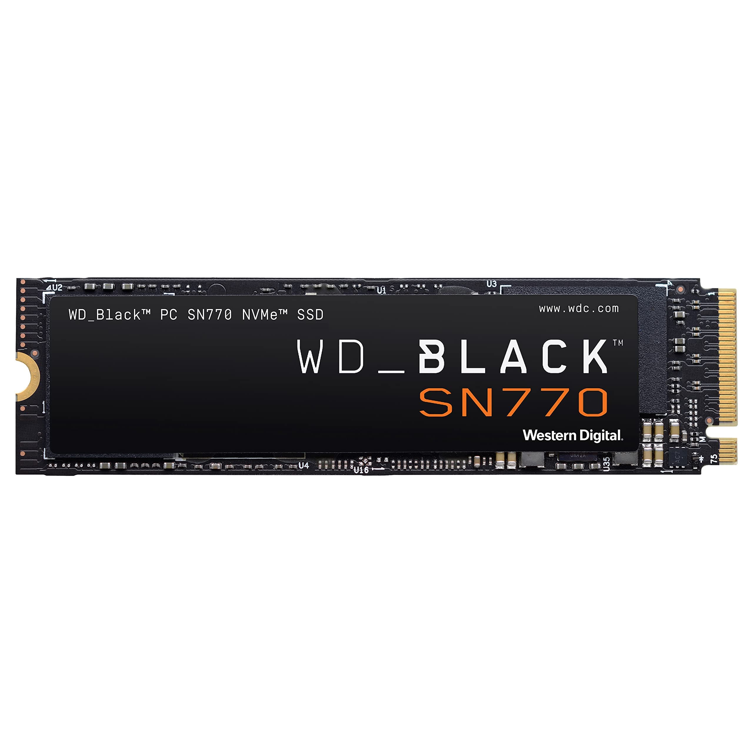 500GB SN770 NVMe Internal Gaming SSD Solid State Drive - Gen4 PCIe, M.2 2280, Up to 4,000 MB/s - WDS500G3X0E - [Previous Generation]
