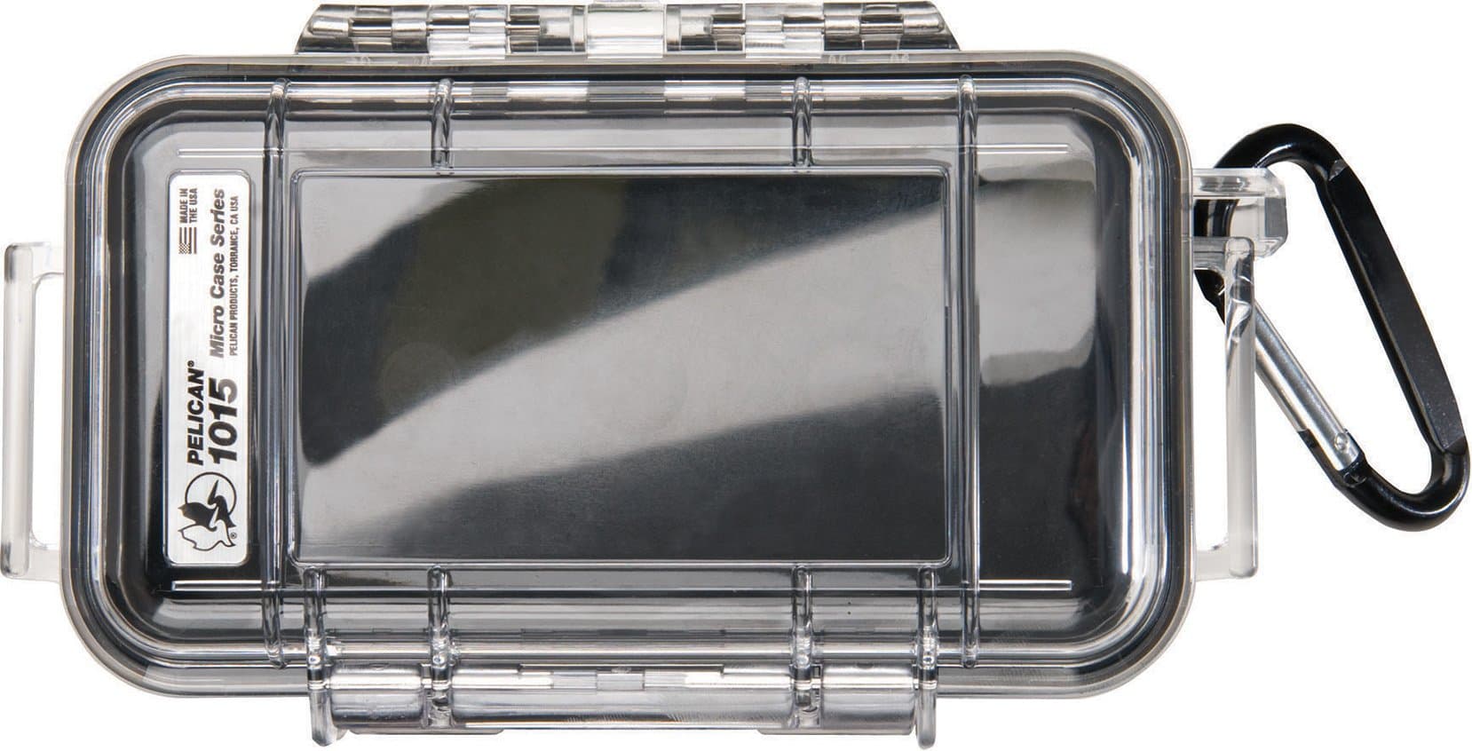 Pelican 1015-006-100 Micro Case with Clear Lid