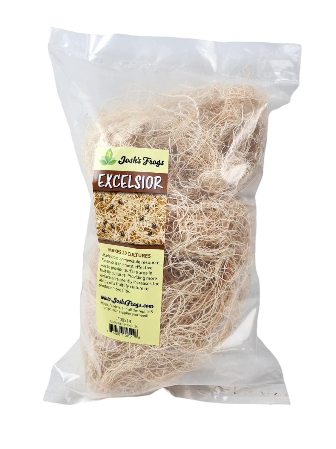 Excelsior (Makes 20 Fruit Fly Cultures) 9.2oz