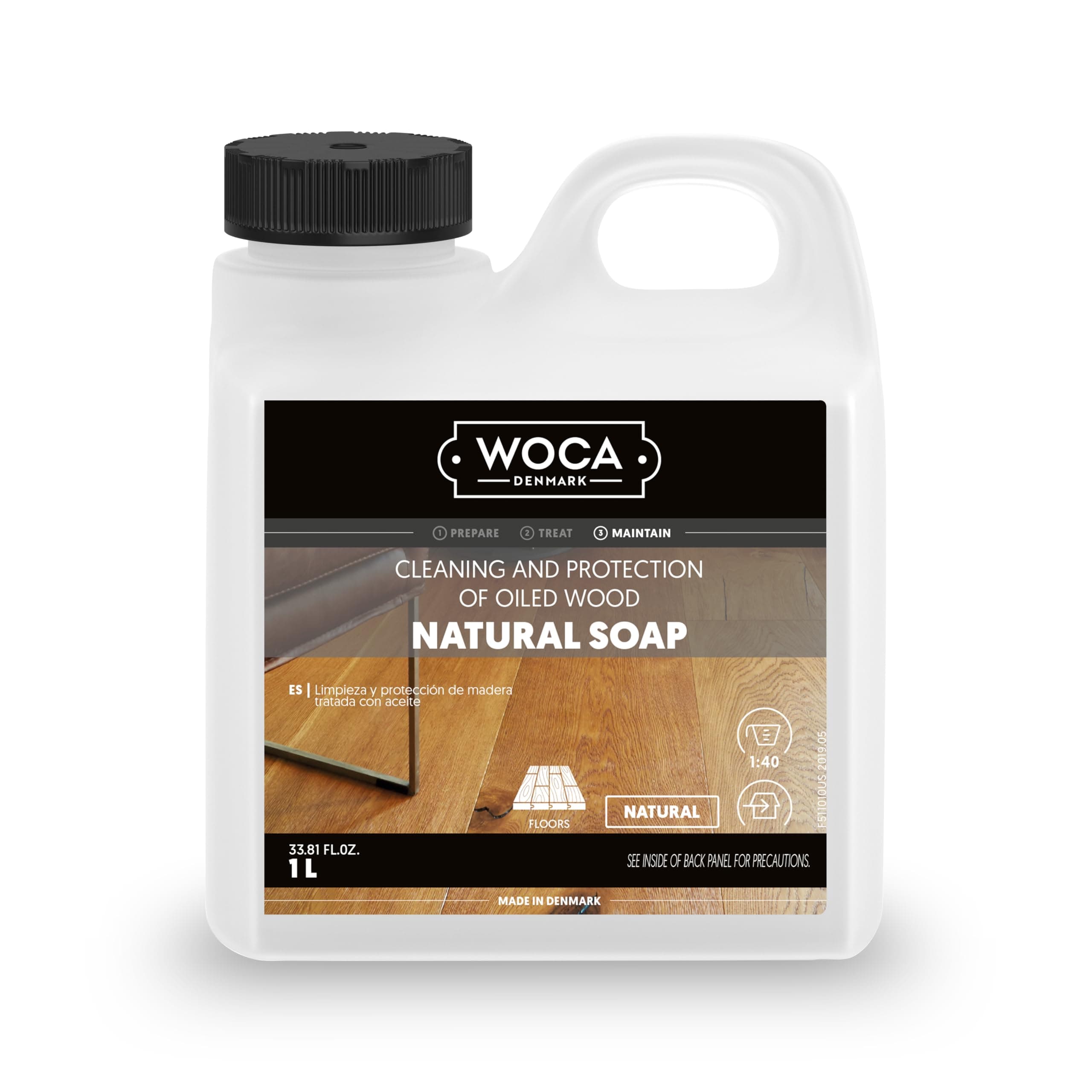 Natural Soap 1 Liter (Natural)