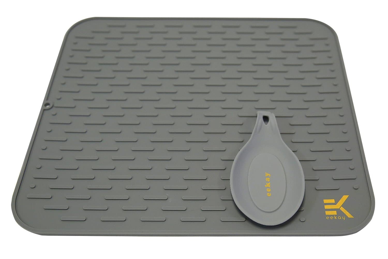 eekay XLG-EK-SDM Silicone Drying Mat, XL Grey