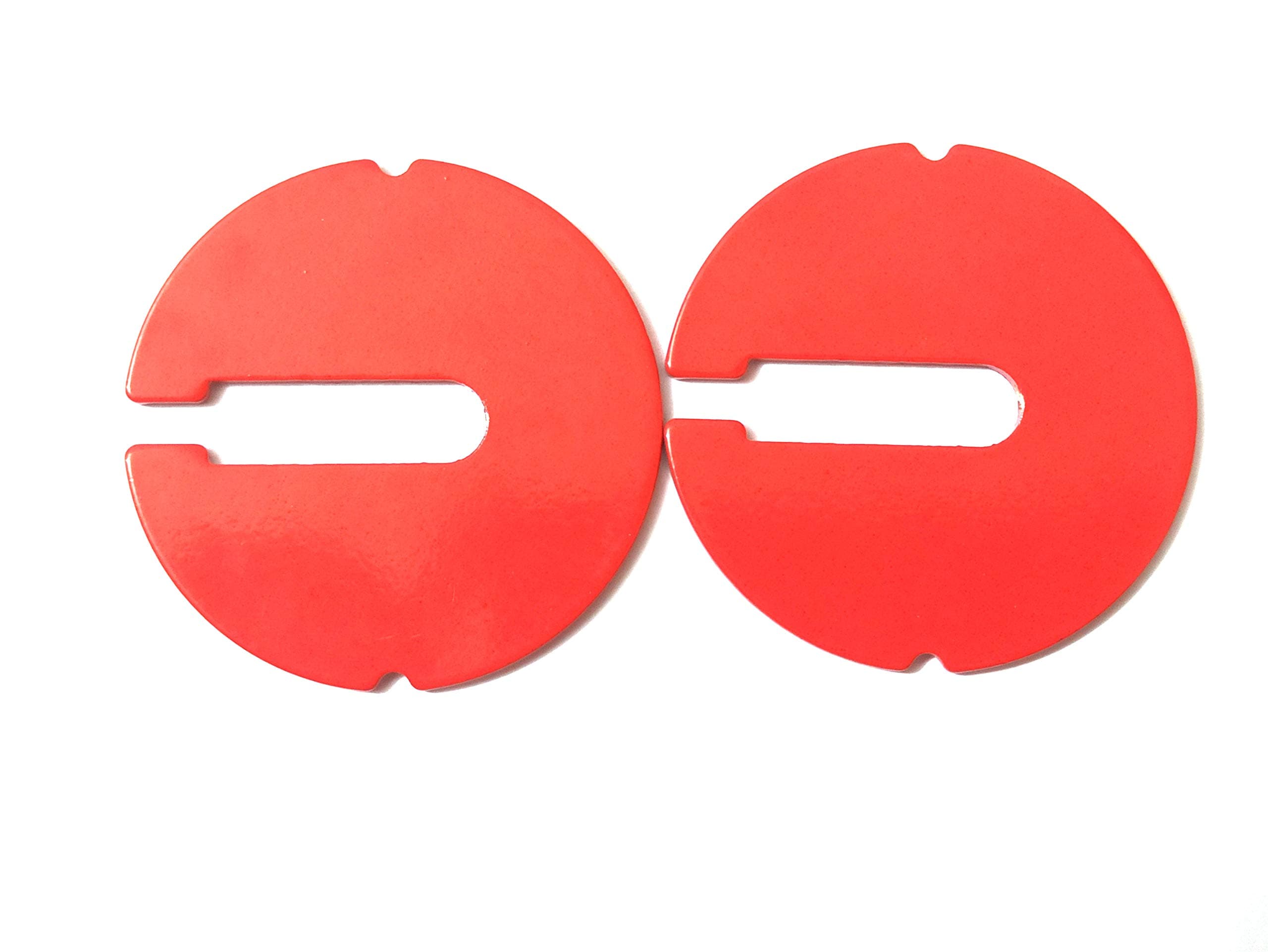 Table Inserts (Pack of 2) for 14" Band saws or Scroll saws(Diameter: 2.5 in, Thickness: 0.1 in.Please Confirm That The Size You Want to Buy is consistent with This Product)