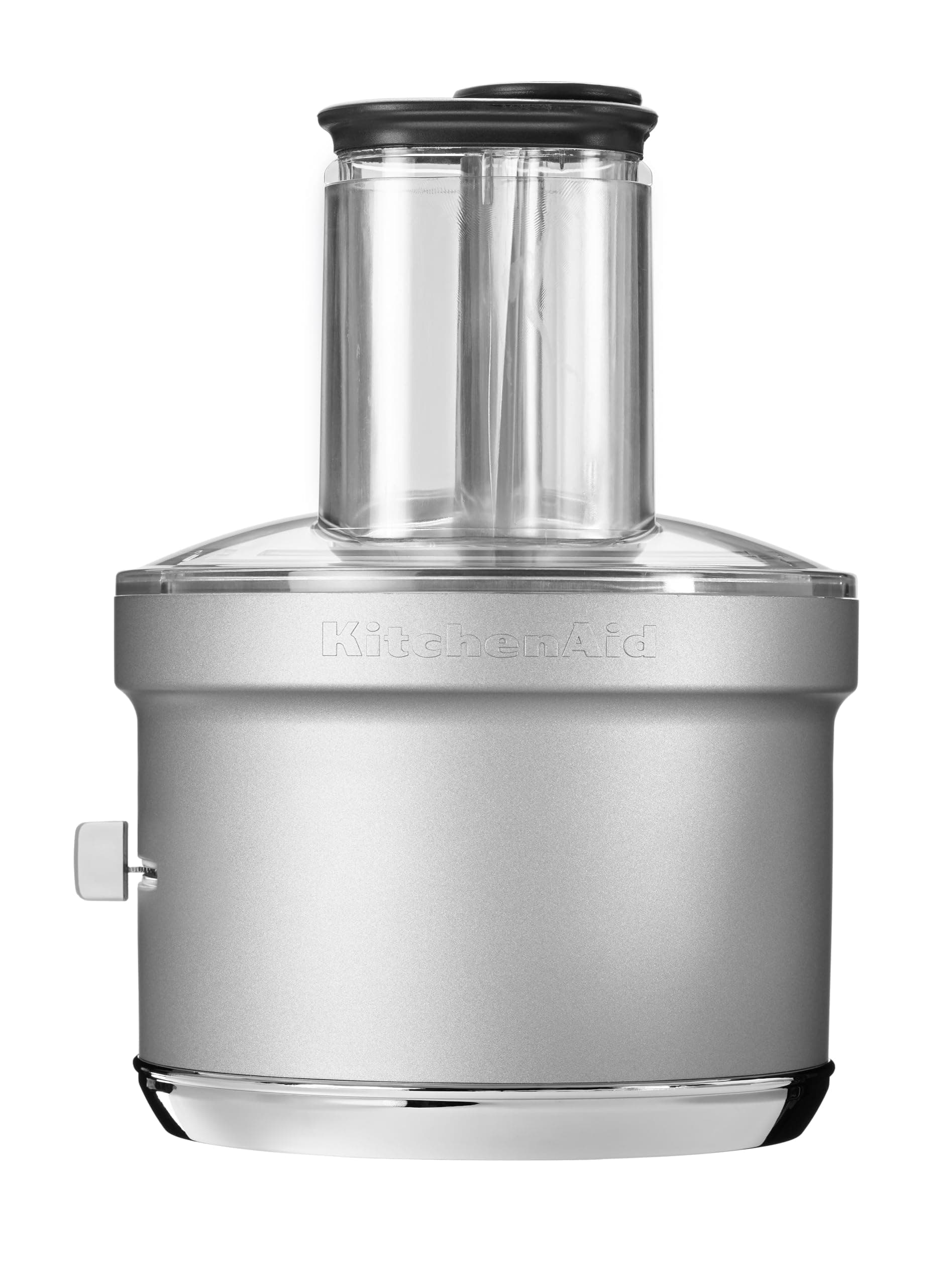 KitchenAid 5KSM2FPA Food Processor Attachment (Optional Accessory for KitchenAid Stand Mixers)
