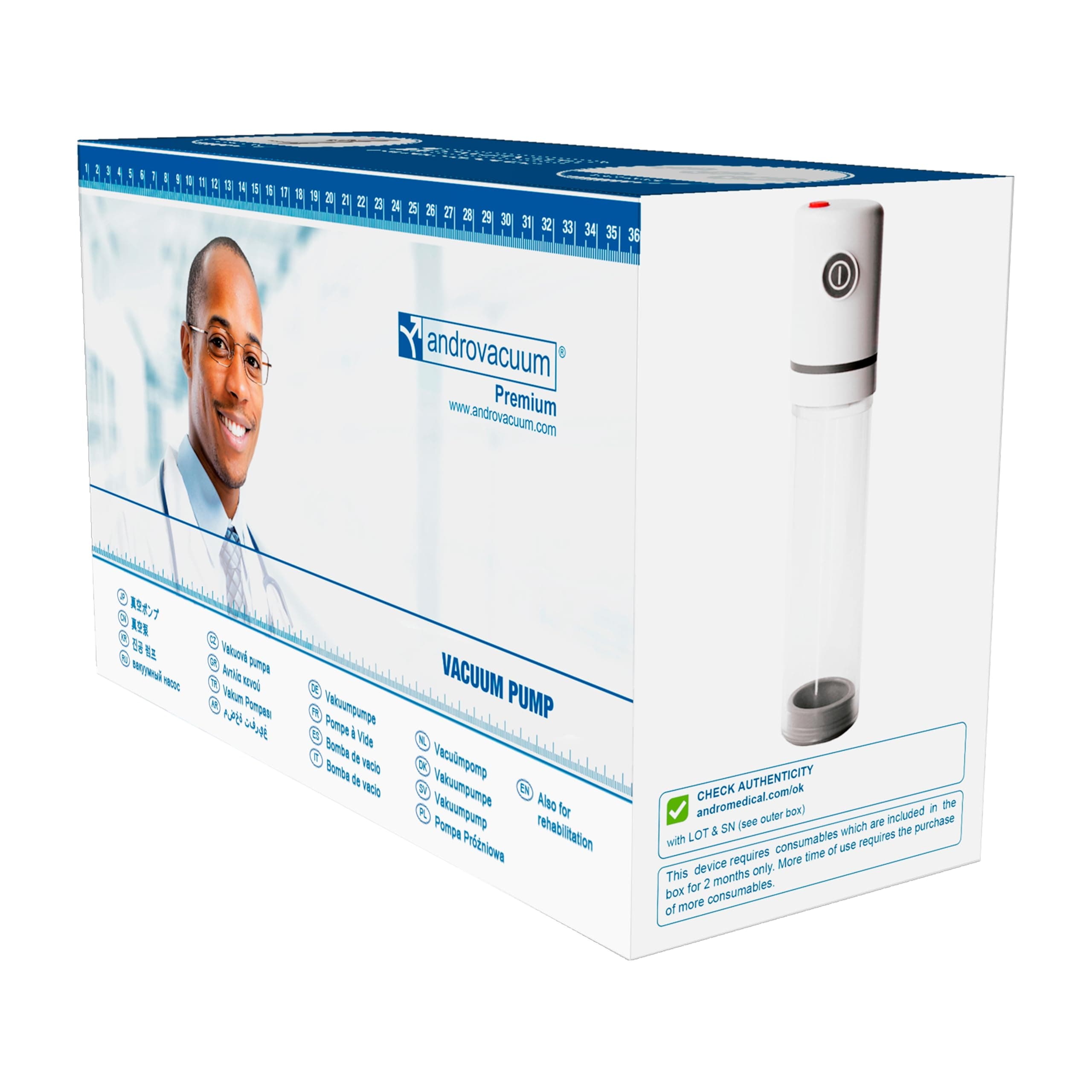 Androvacuum Premium Model by Andromedical