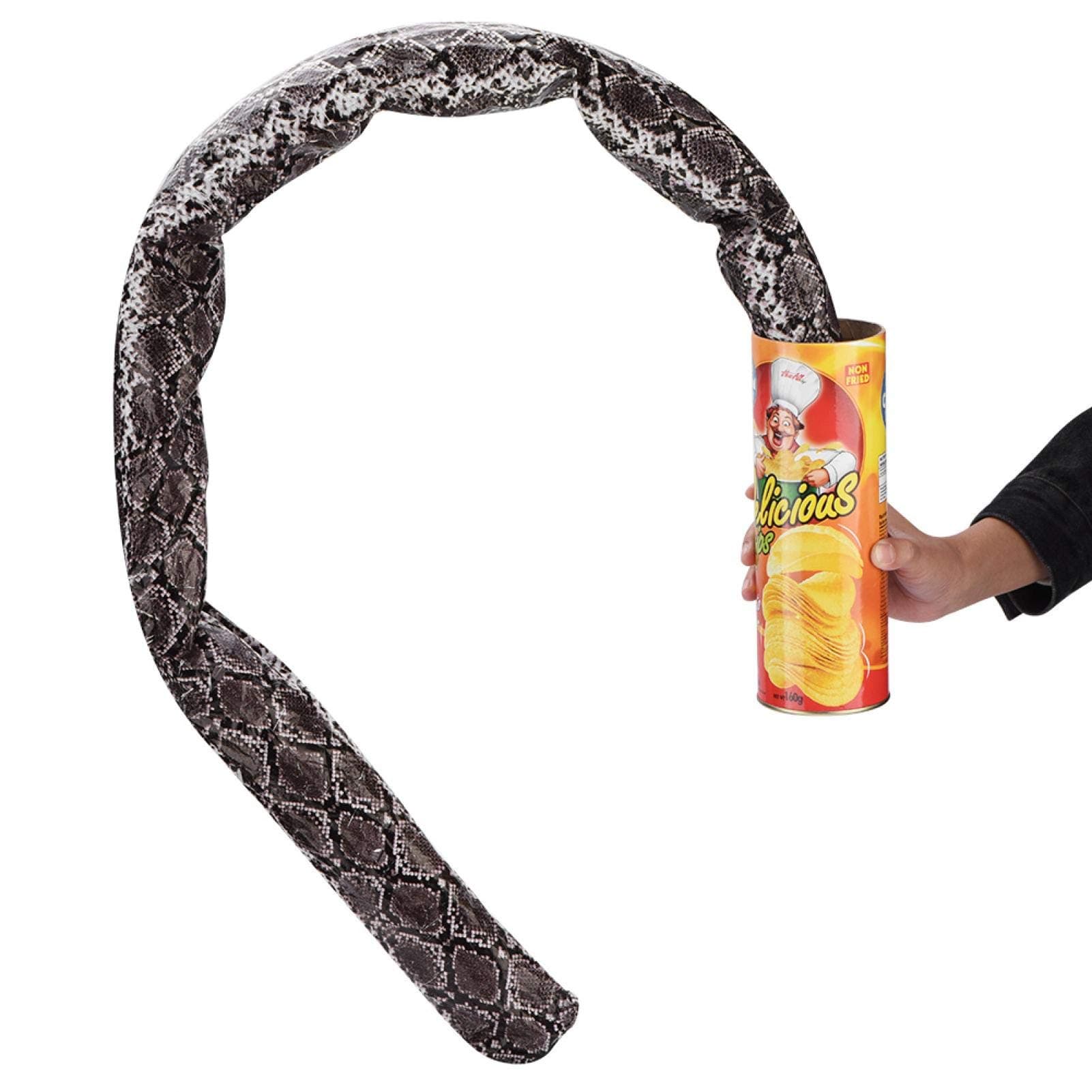 Funny Pranks Trick Novelty Toy, Plastic Simulation Spring Snake Trick Toy Suitable to Raise Atmosphere at Party