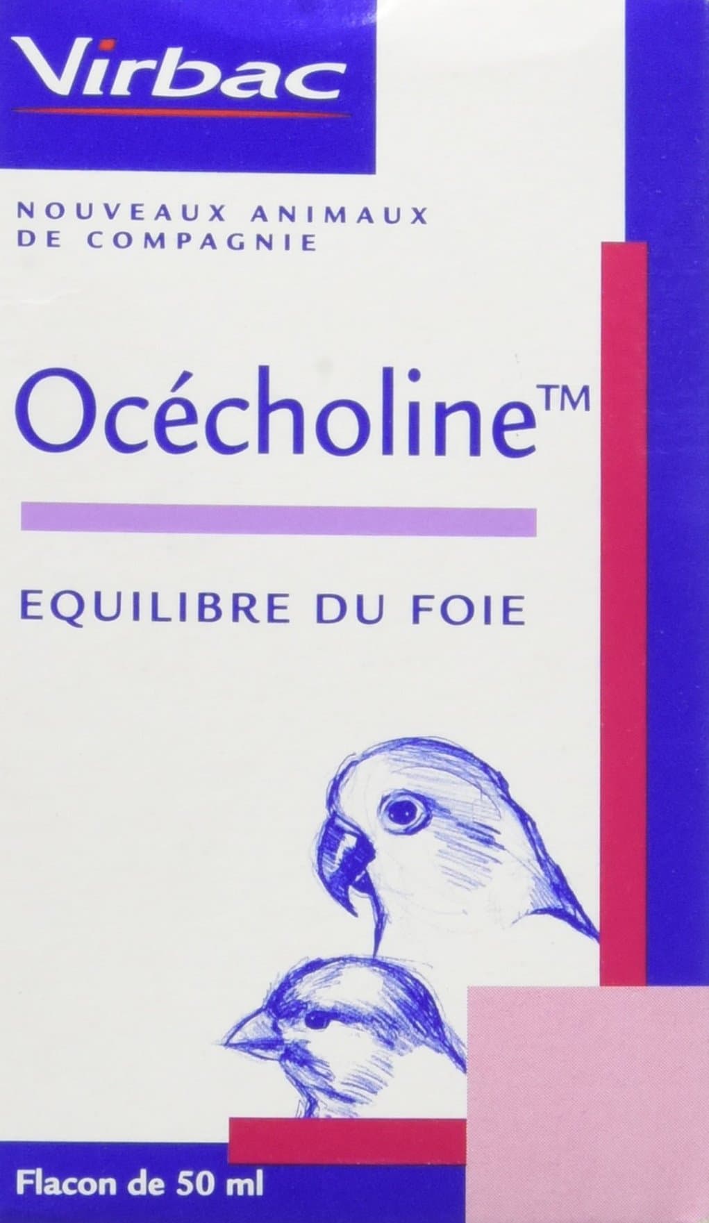 Virbac Ocecholine for Birds 50ml Bottle