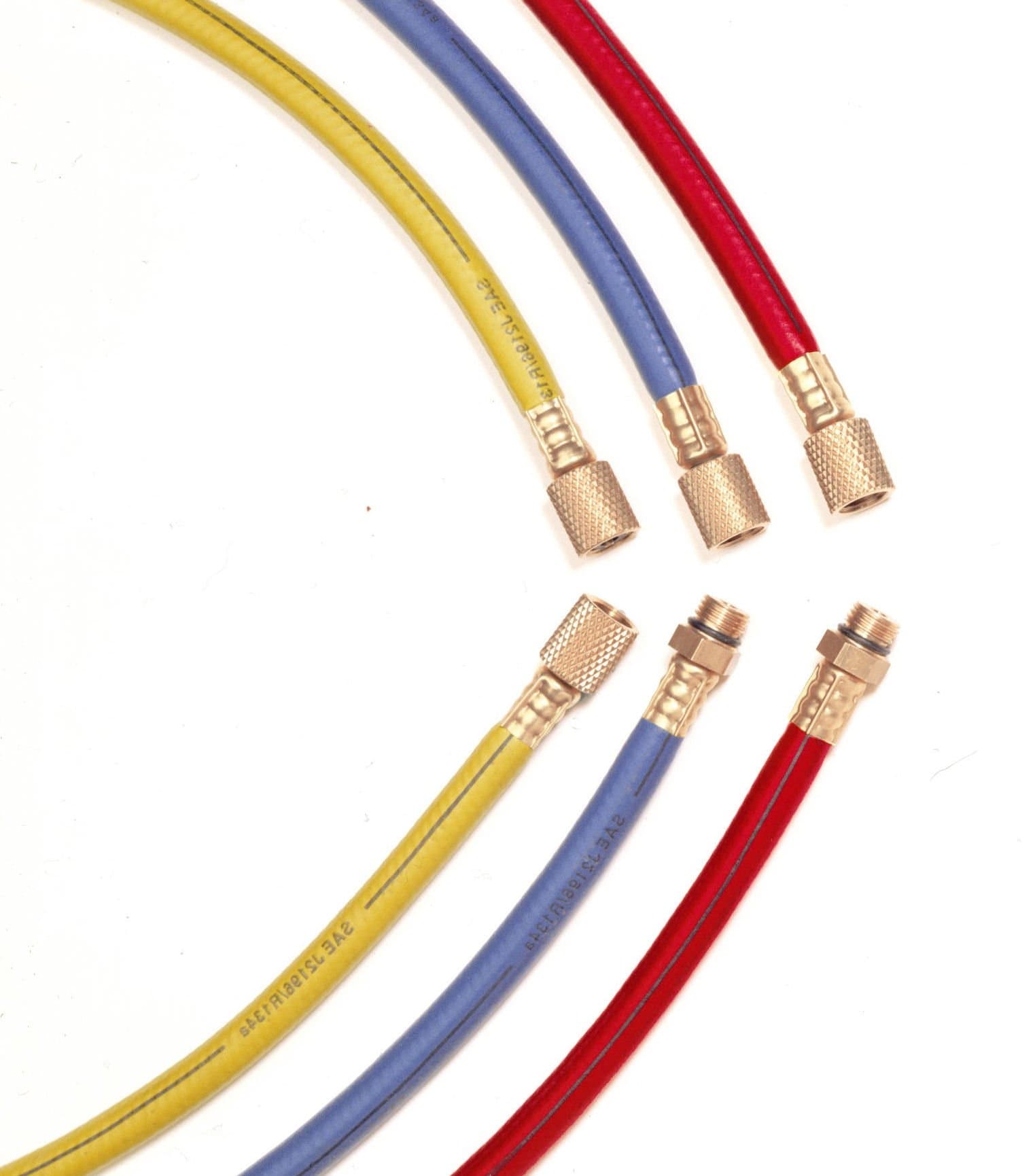 InterDynamics Certified A/C Pro R-134a Hose Set for Manifold Gauge