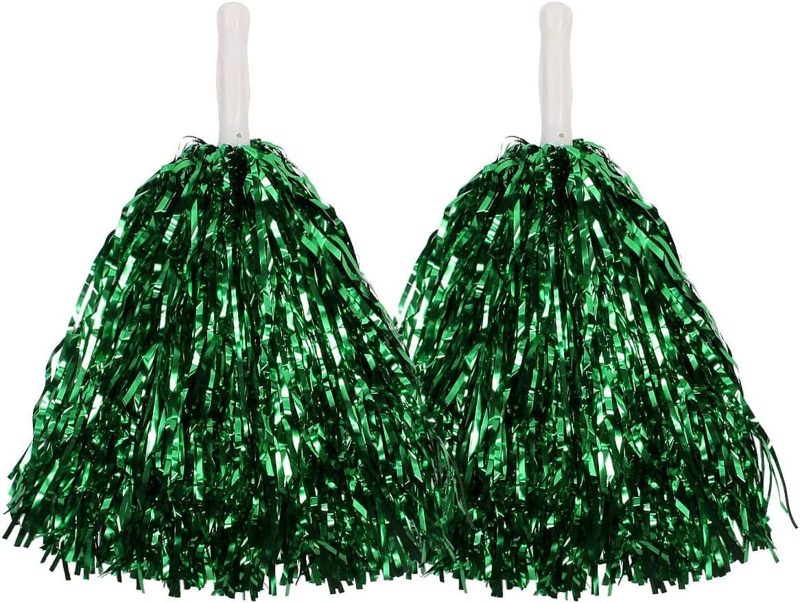 Green Cheerleading Pom Pom
