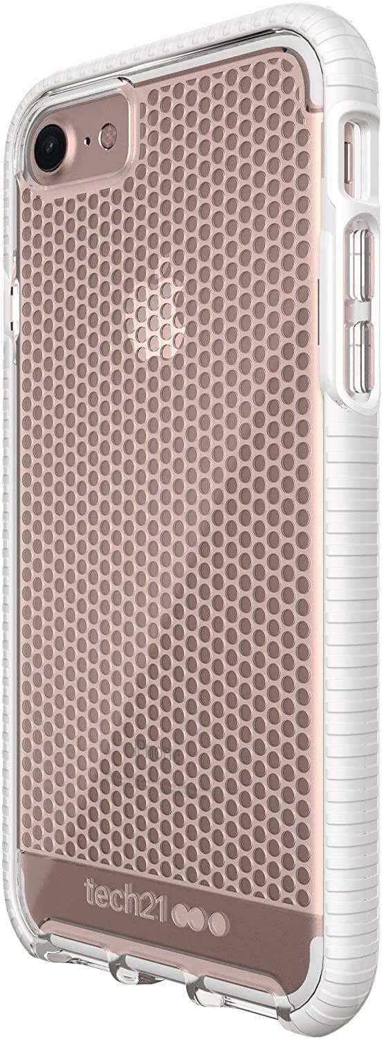 tech21 Evo Mesh for Apple iPhone 7/8/ and SE (2020) Phone Case - White (T21-5404)