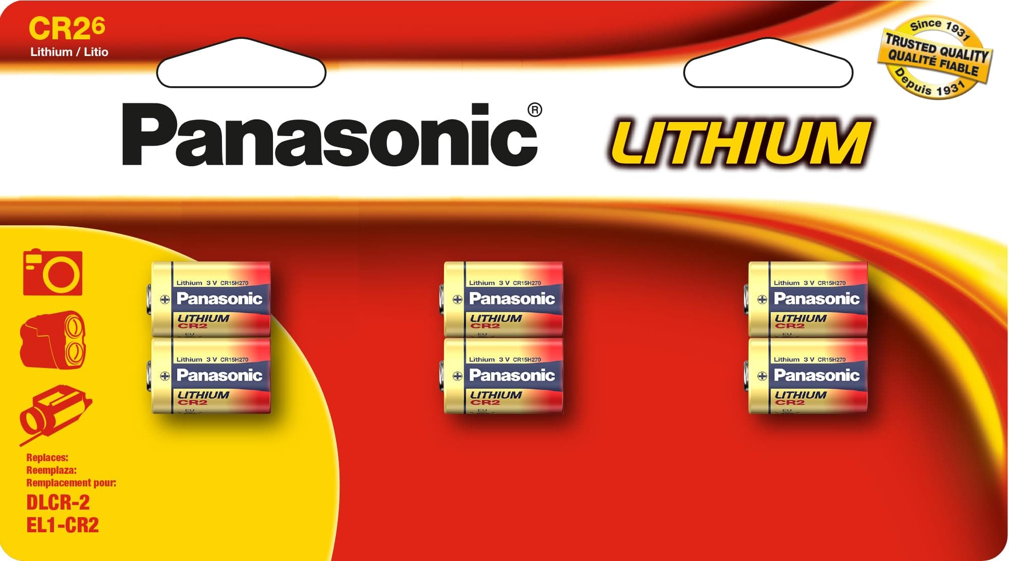 Panasonic CR2 (6-pack)