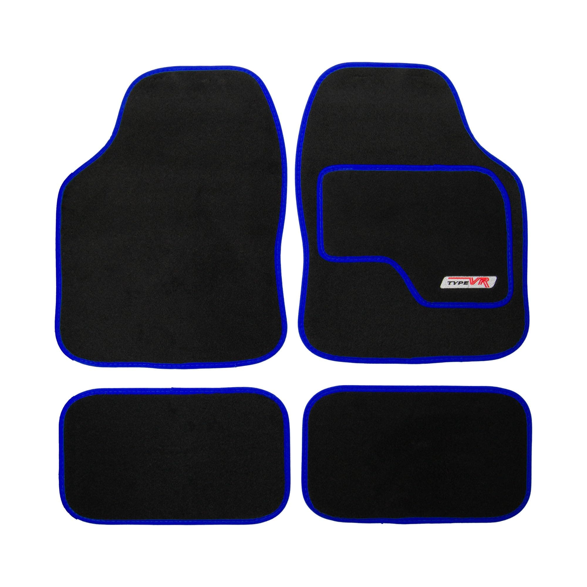 Sakura SS5305 Universal Car Mat Set, Blue