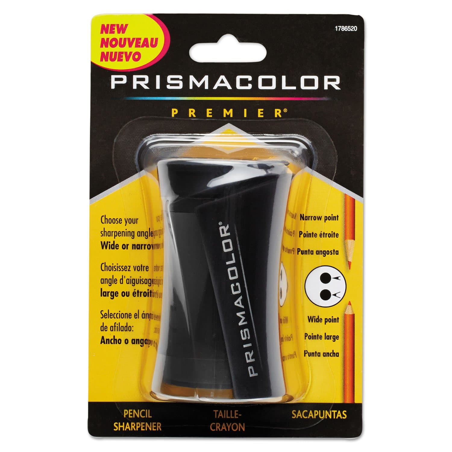 Prismacolor Premier Colored Pencil Sharpener-Black