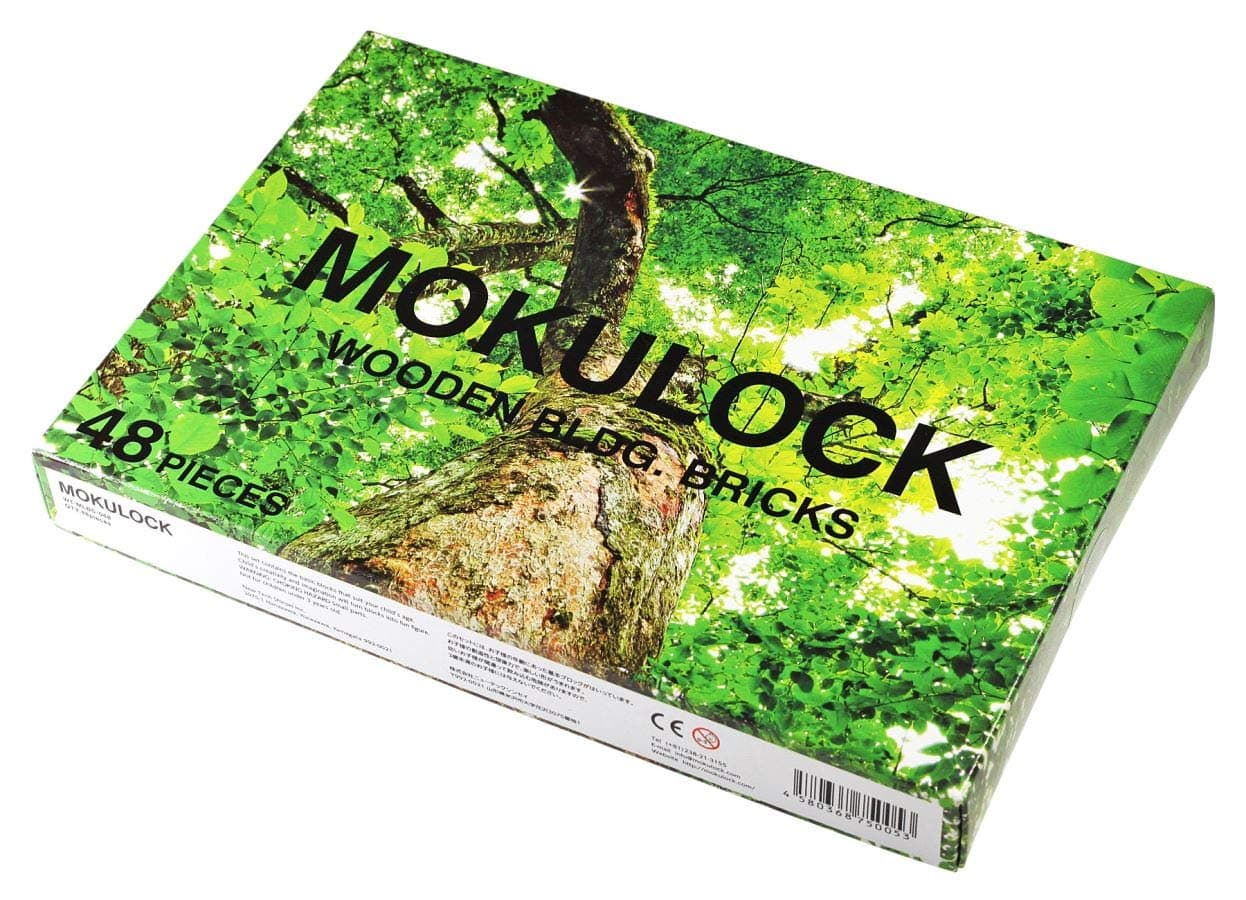 Mokulock 48 pieces - Wooden Bricks