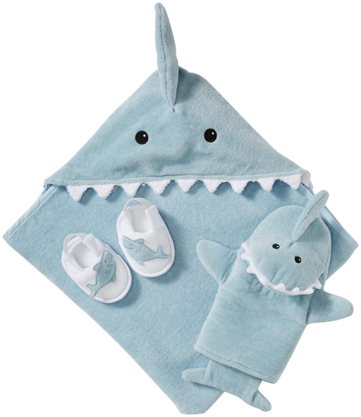 Four-Piece Gift Set, Let the Fin Begin, Blue