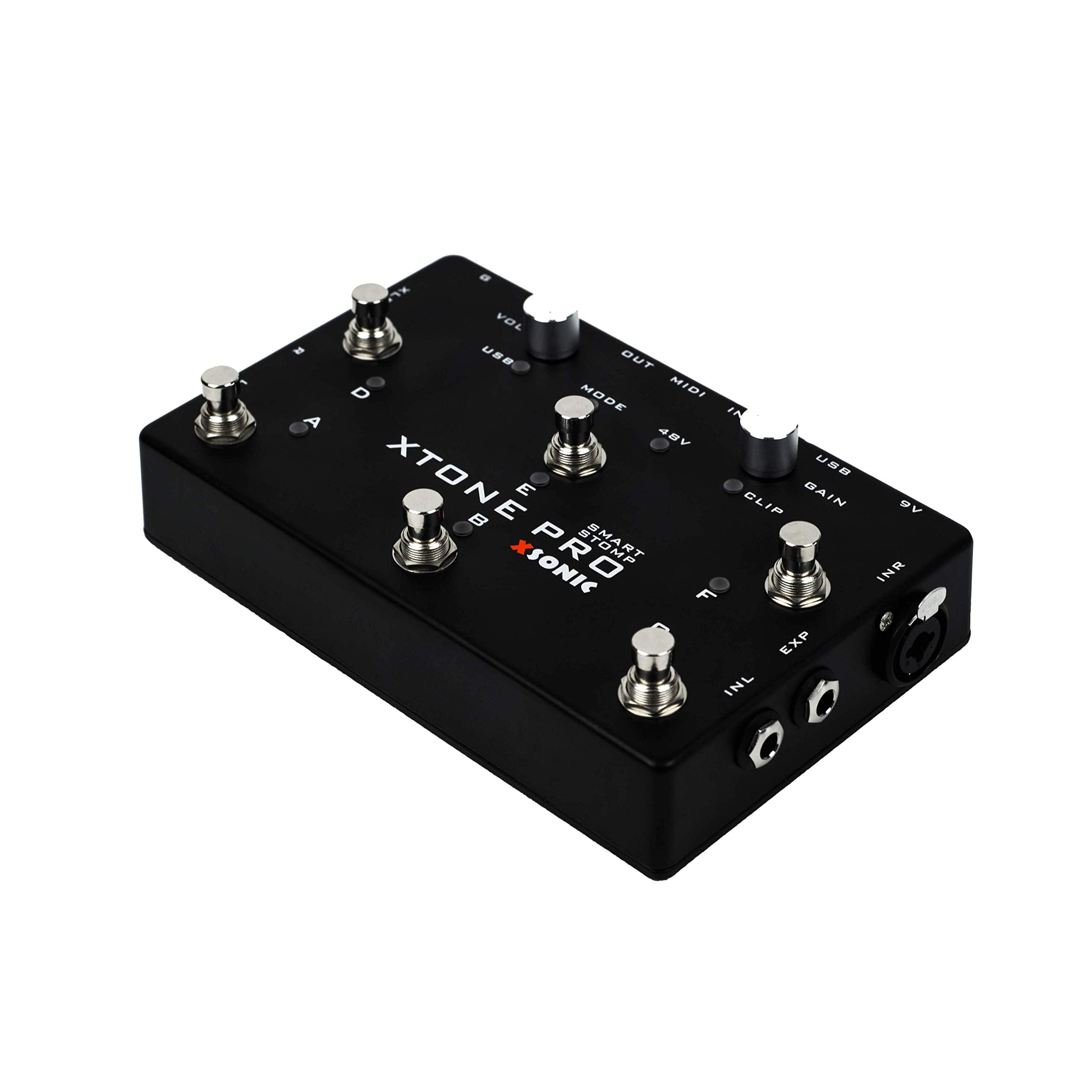 Xtone Pro Professional Mobile Audio Interface with Ultra Low Latency, 192KHz&114dB, 2 Input, 3 Output, EXP Input, Support iOS, Windows, Mac, BIAS FX, Audio Interface for Live Gig, Home Studio