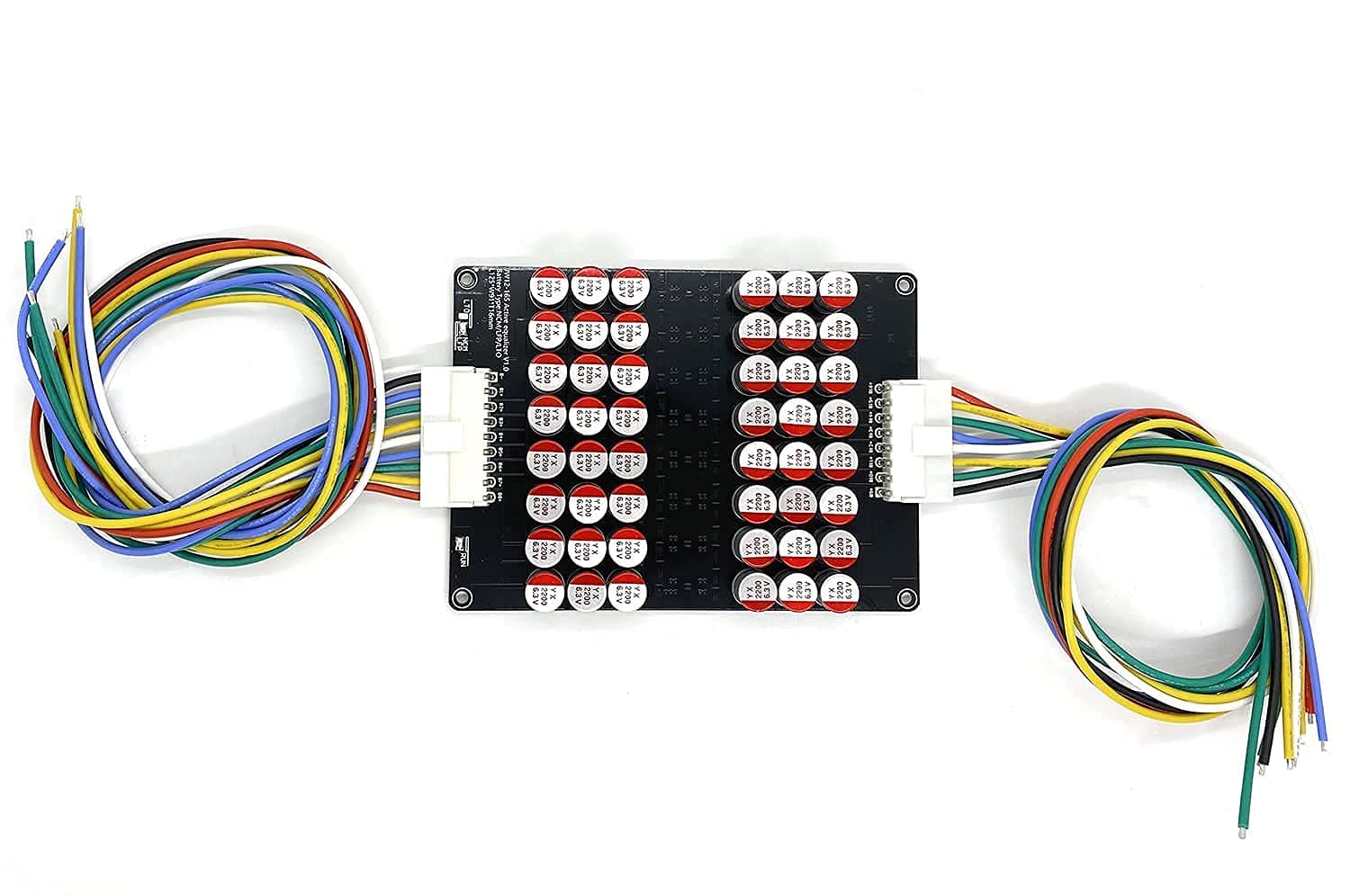 12S-16S 13S 14S 15S 5A Capacitor Active Equalizer Balancer LFP Lifepo4 Lithium Lipo/Titanate LTO Battery Energy Transfer Active Equalization Module Faster Whole Group Balance