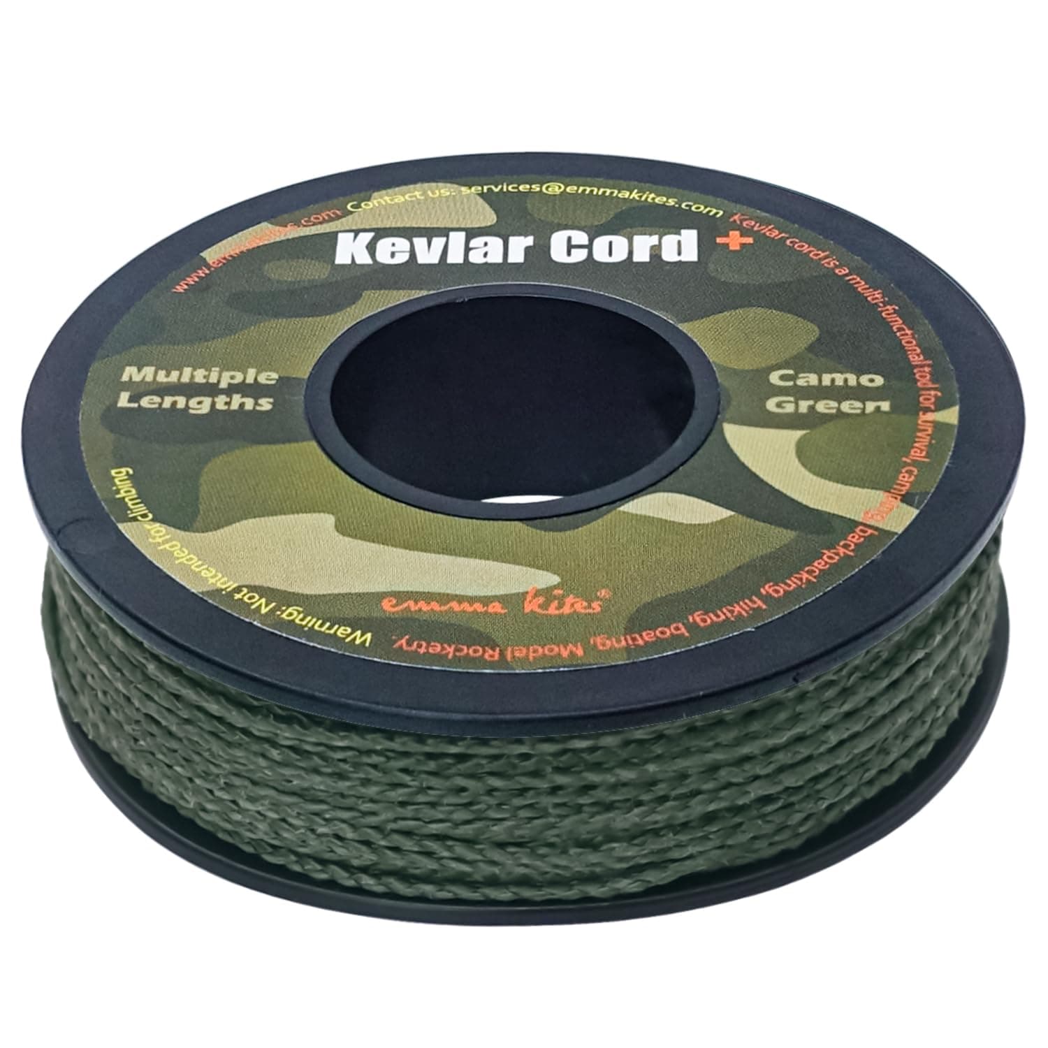 Kevlar Cord Camo Green