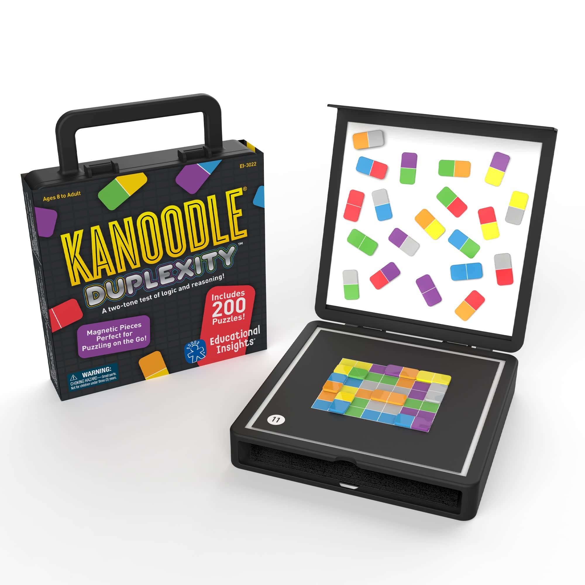 Learning Resources Kanoodle Duplexity, Brain Teaser Puzzle Challenge Game for Kids, Teens, and Adults, Stocking Stuffers, Ages 7+