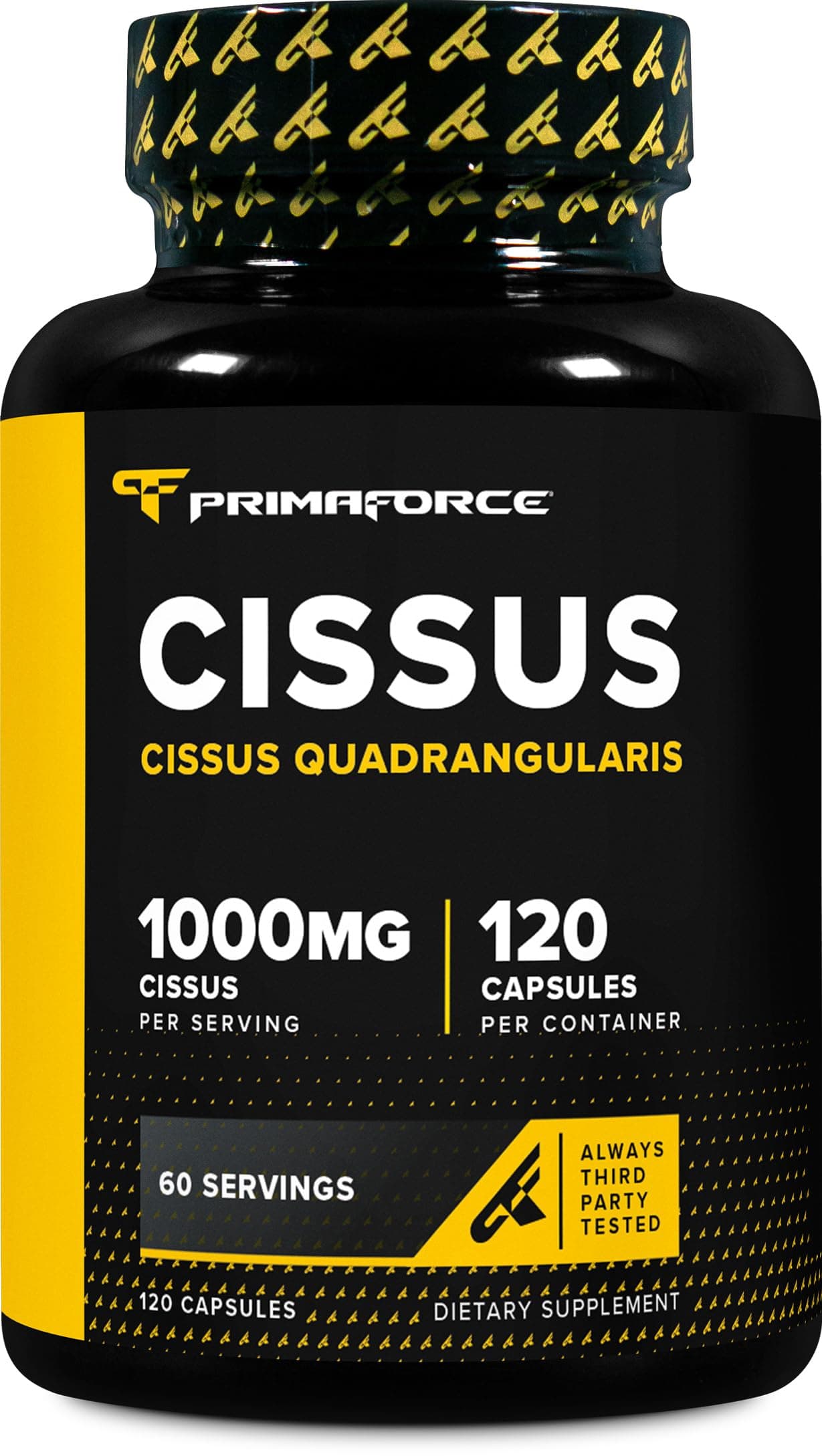 Primaforce Cissus Supplement, 120 Count, 1000mg Capsules