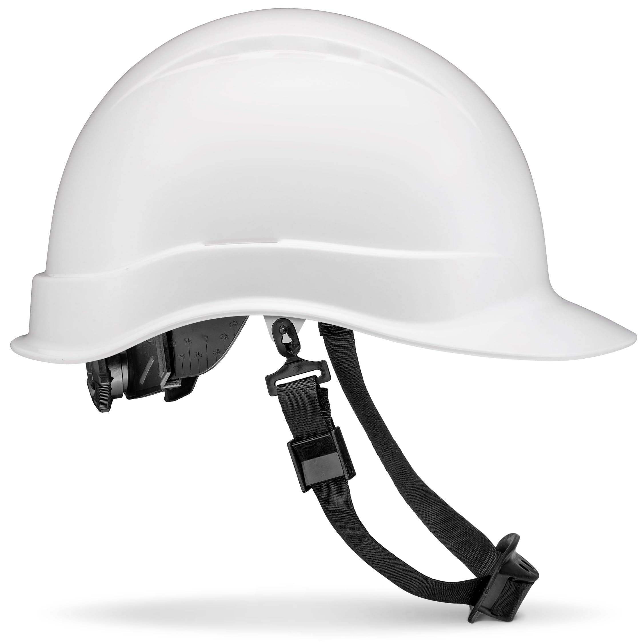 ACERPAL Cap Style Non-Vented Solid Color OSHA Hard Hat with 6-Point Suspension