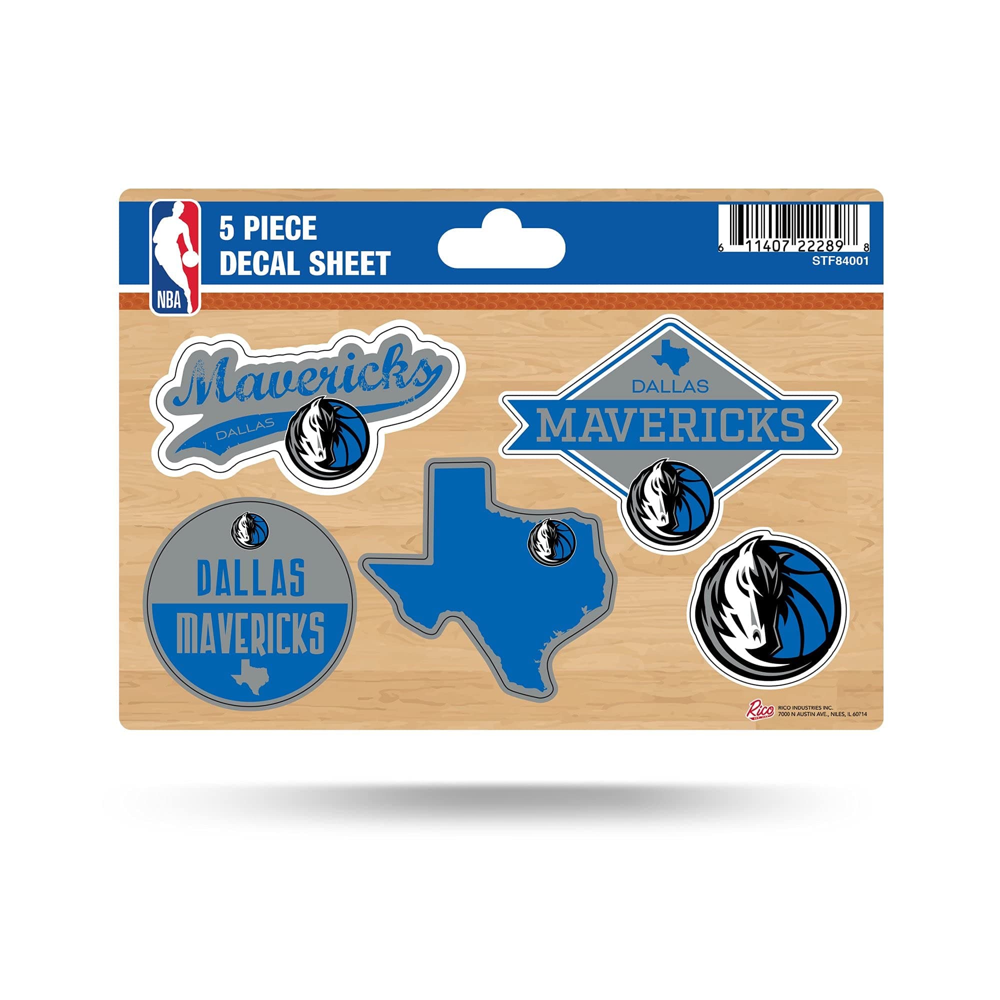 NBA 5-Pc Sticker Sheet