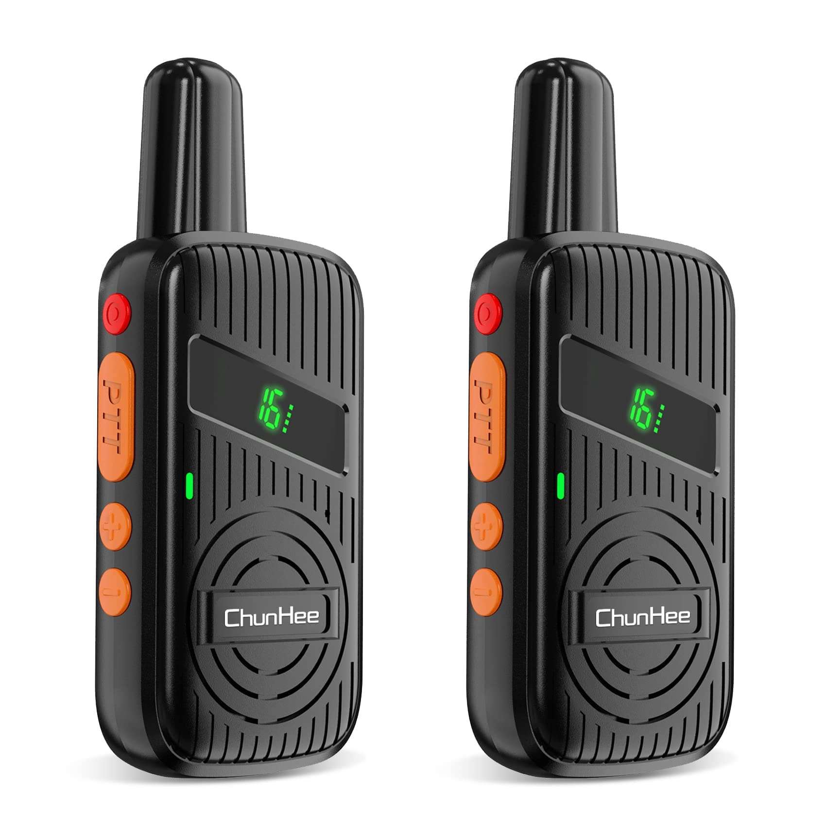 ChunHee Intercoms Wireless for Home- 16 Channels 1.5 Miles Intercom System for Home Use with VOX Hands-Free, Two Way Communication Intercom System, LCD Back-lit Display Screen