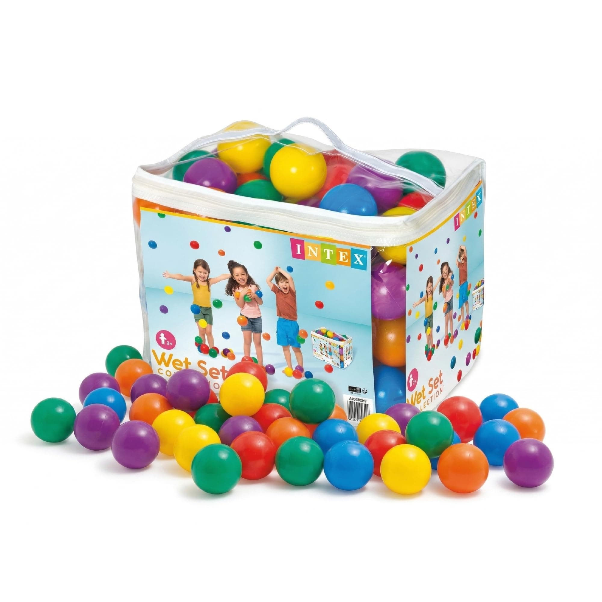 Set of 100 Coloured Balls