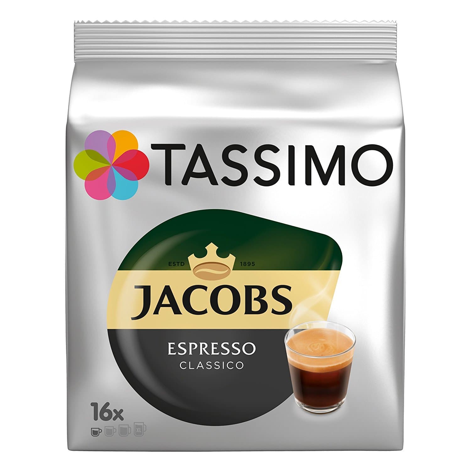 Tassimo Jacobs Espresso X 1 Pack 16 Pods