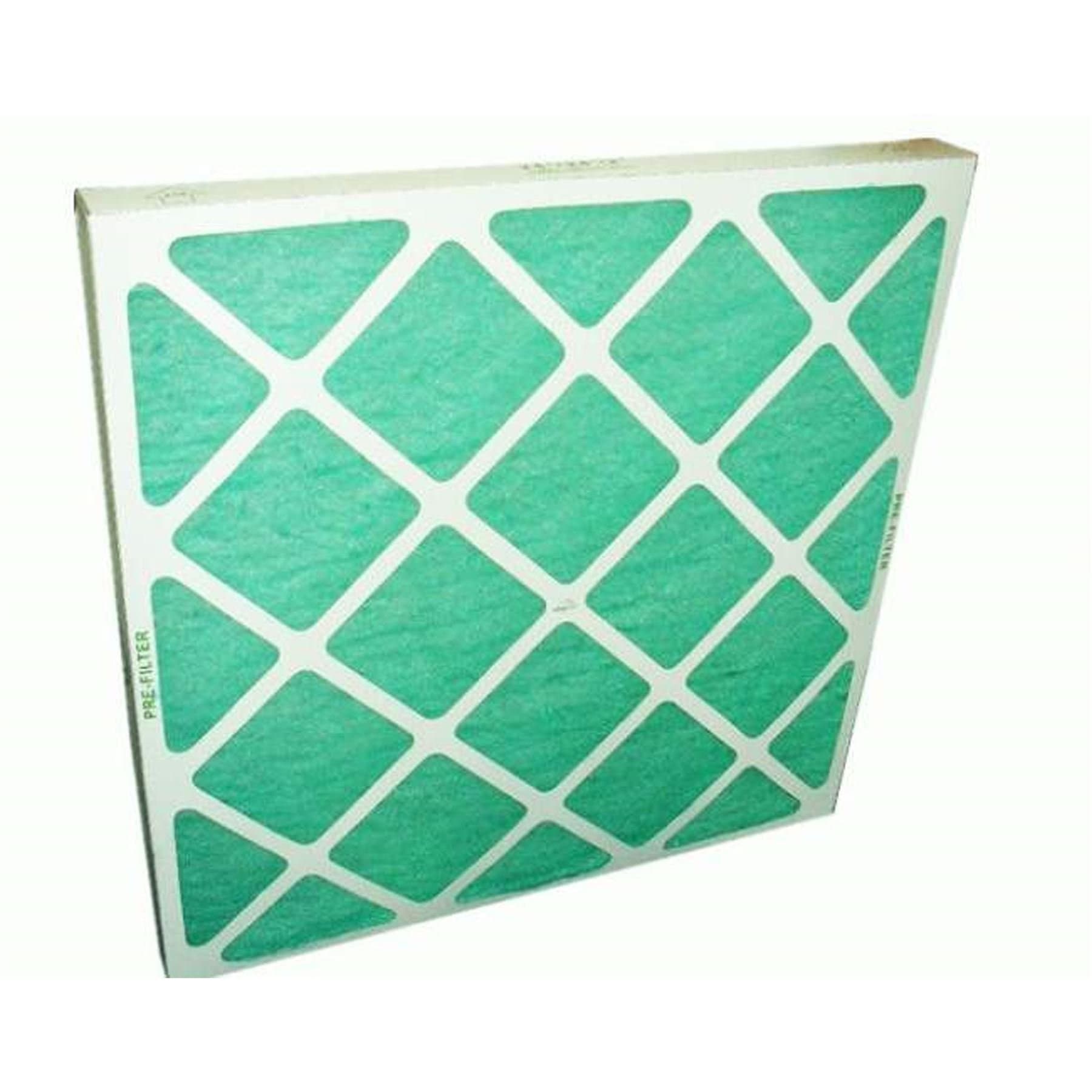 Spray Booth Filter Card Lattice Front & Back Filter Media Encapsulated 24 x 24 x 2 inches