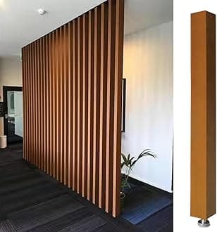 Room Divider Modern DIY Room Divider for Privacy Screen/Doorway/Studio Apartment, Square Wall Partition Floor to Ceiling Design, Easy to Install & Remove (Color : 1pc Height, Size : 170cm/66.9in/5