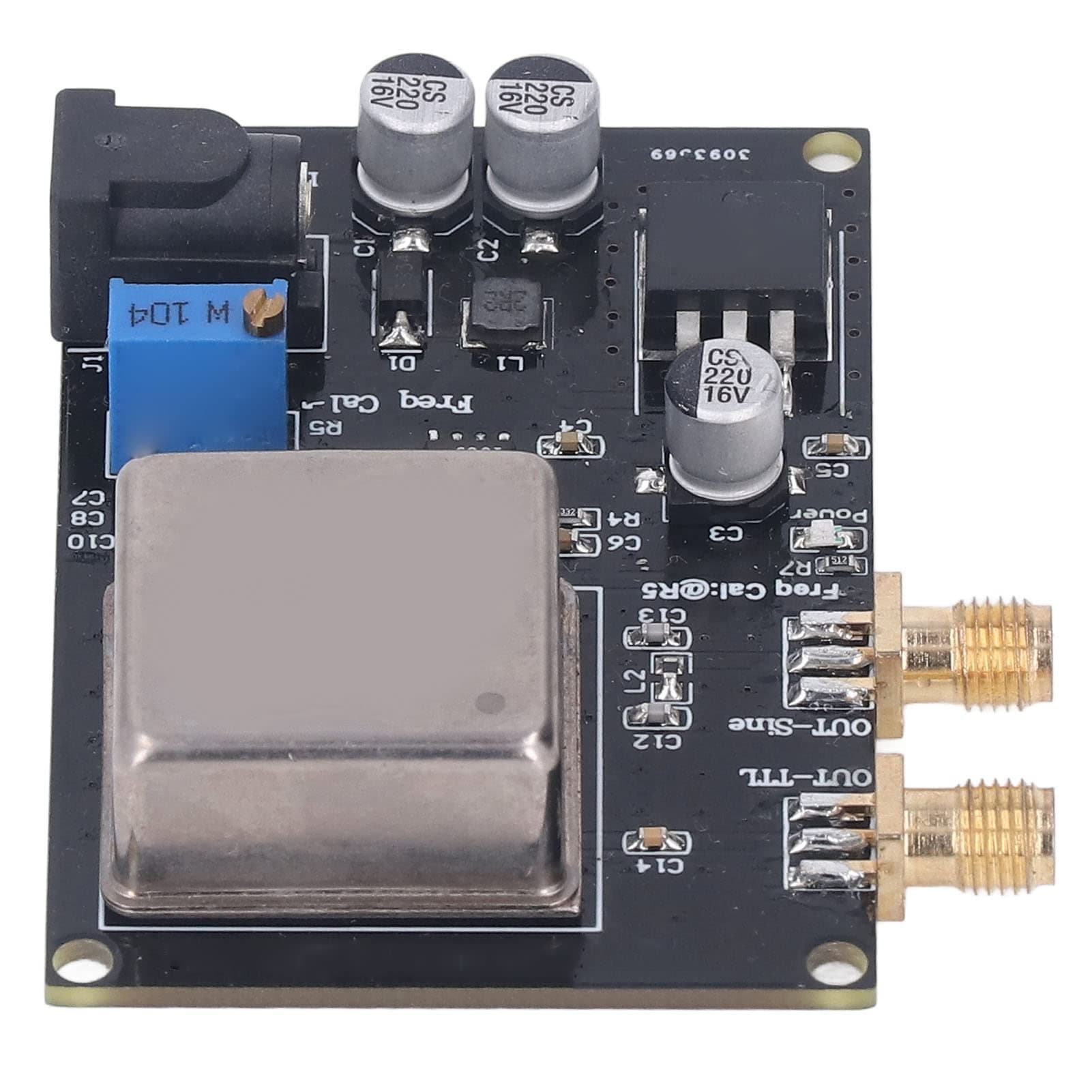 Cryfokt OCXO Frequency Standard Module, Crystal Oscillator Constant Temperature Board Stable Output Easy To Connect Multifunctional with Cable for System
