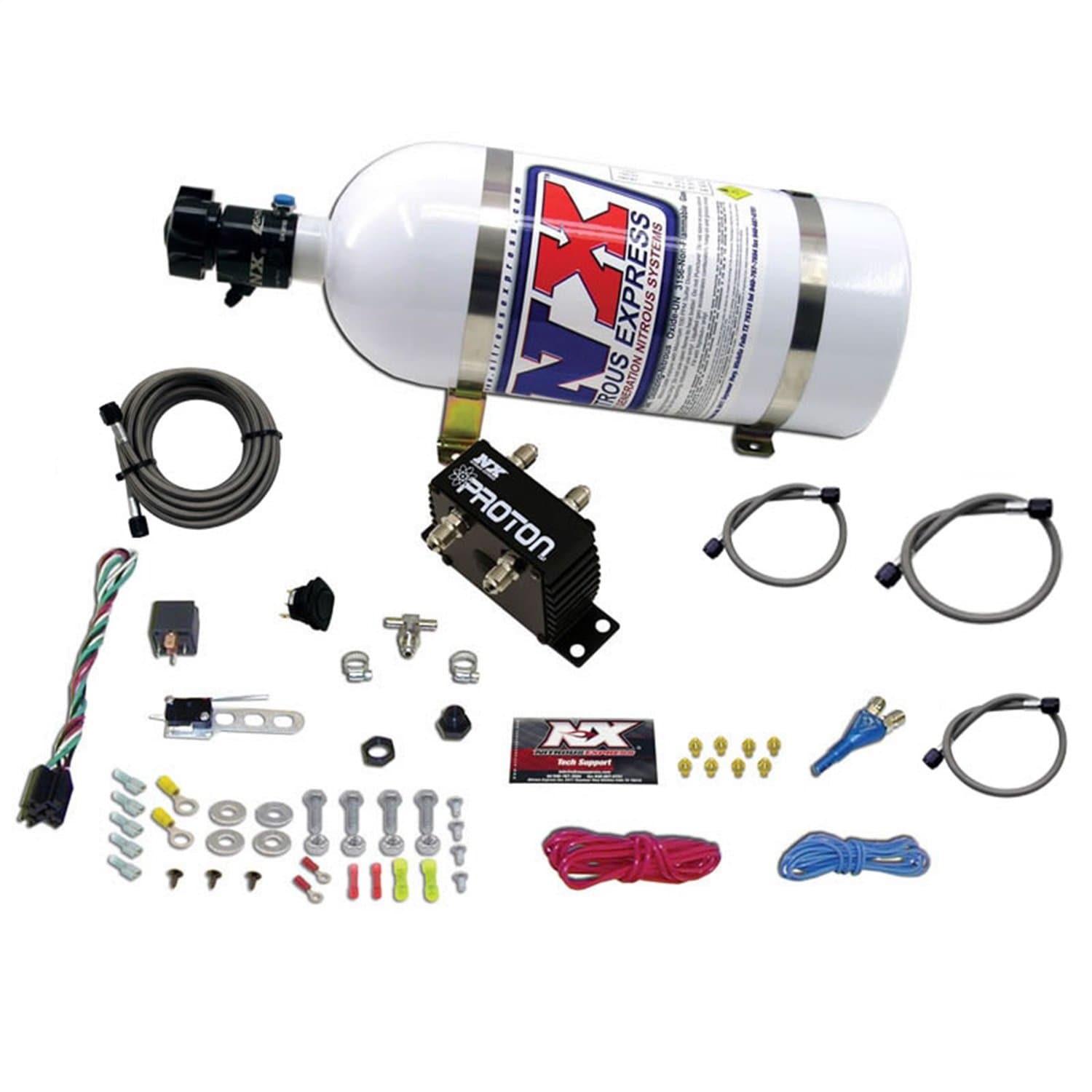 Nitrous 20421-10 Plus Nitrous System with 10 lbs. Bottle
