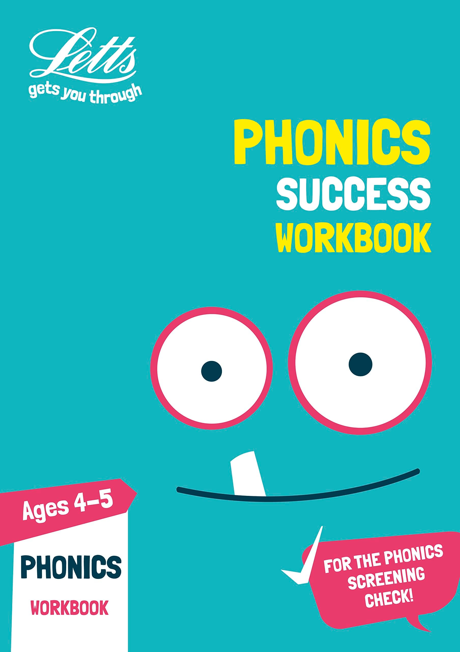 Phonics Ages 4-5 Practice Workbook (Letts KS1 Practice) Paperback – 14 Jun. 2018