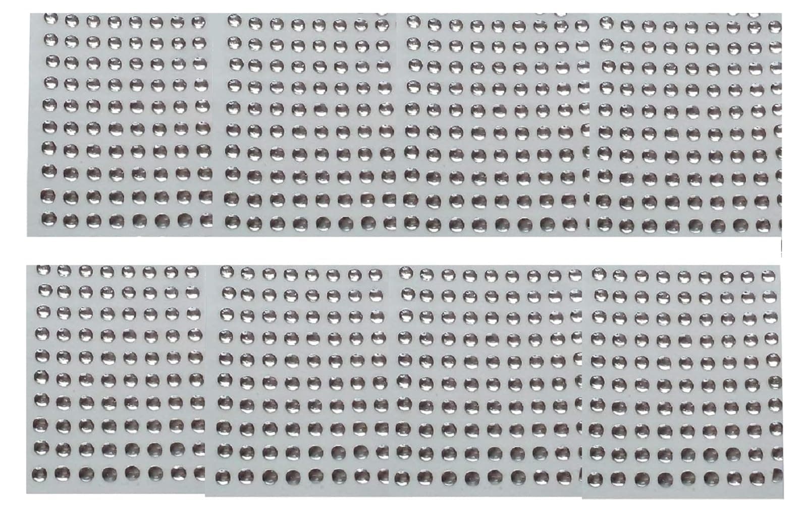 DeLegarde Tiny Small Bindis for Girls kids White bindi