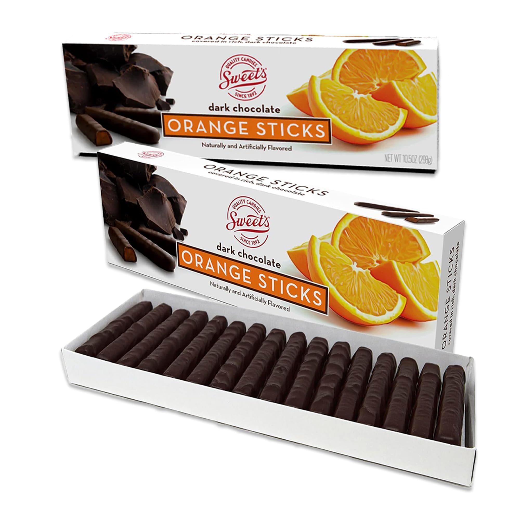 SnackivoreSweet'S 2 Pack Dark Orange Sticks