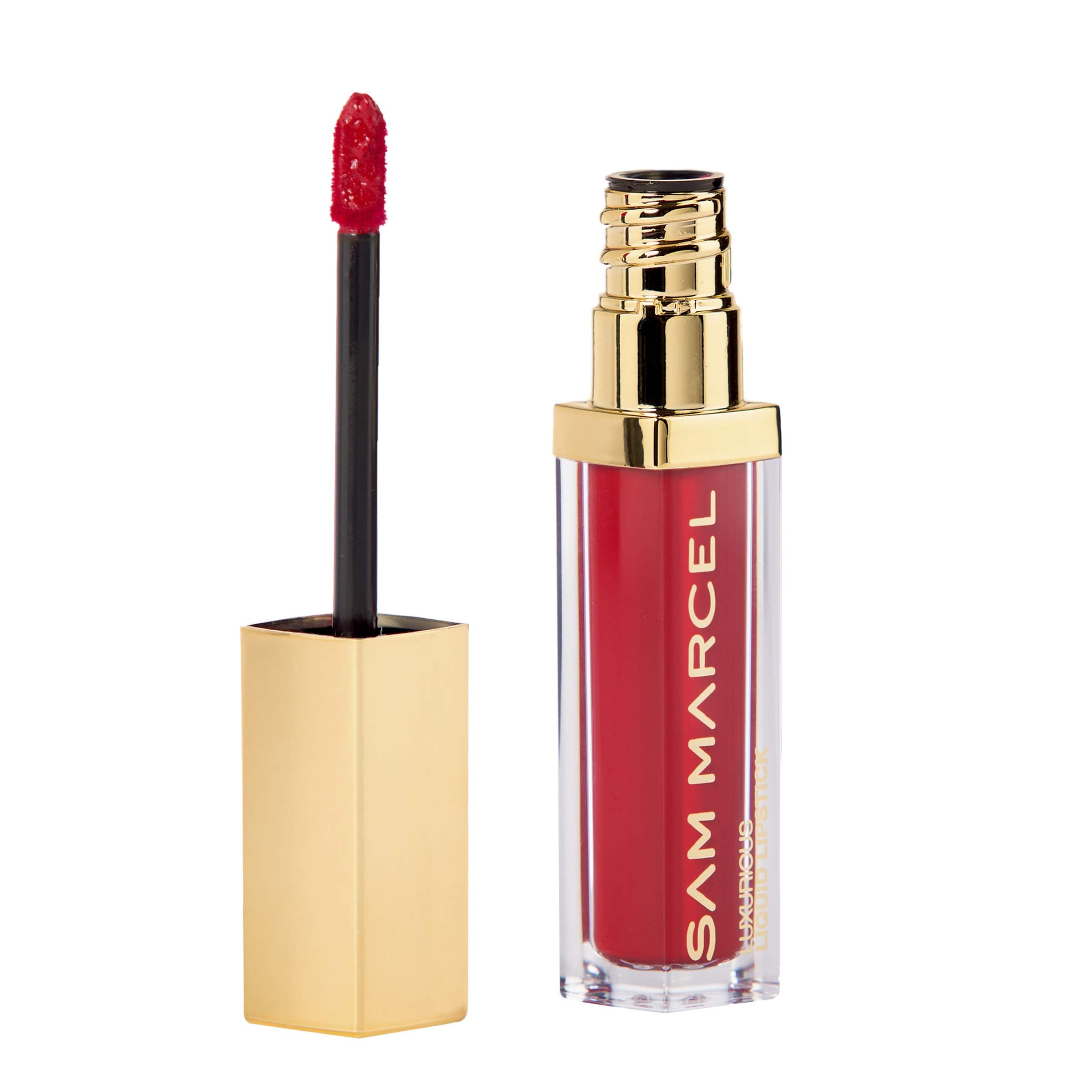 Sam Marcel Liquid Lipstick, Rouge
