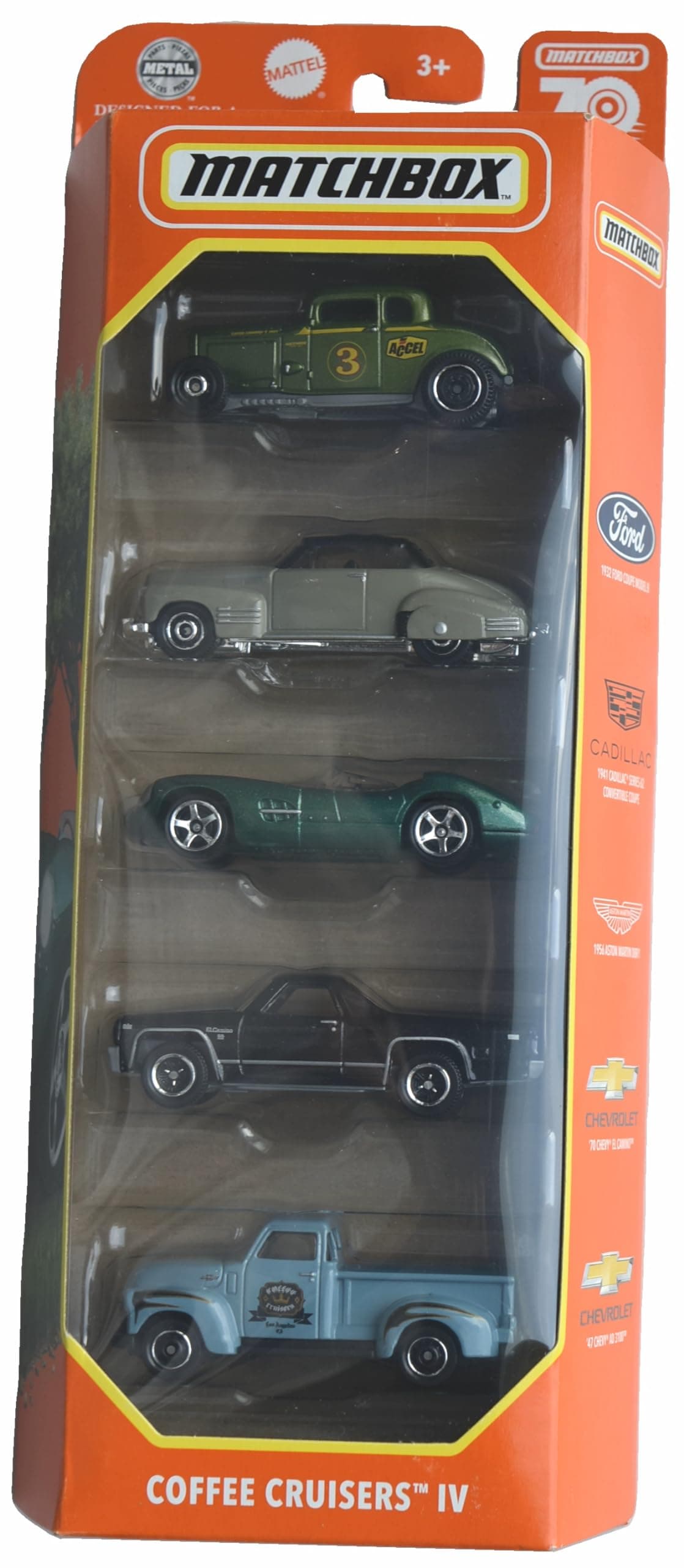 Matchbox Coffee Cruisers IV 5 Pack