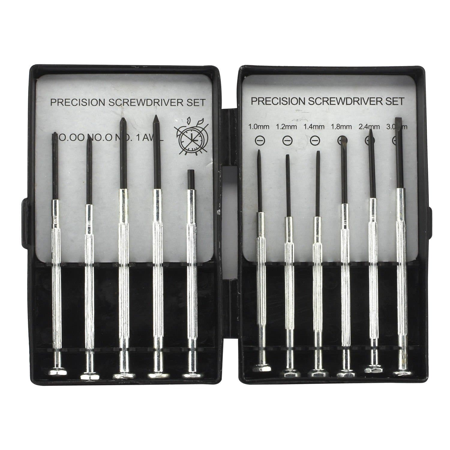 11 pc Small precision screwdriver set tool kit repair watch clock eyeglasses pc laptop tv hobby general #127