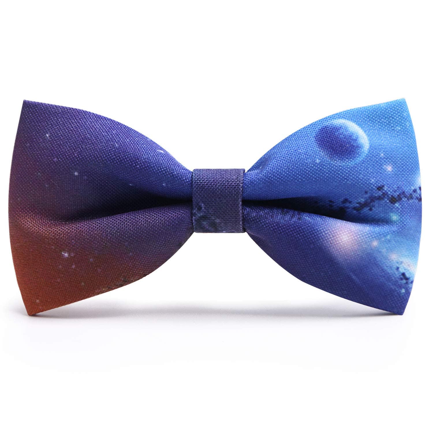Mumusung Boy's Starry Sky Core Solid Bowtie