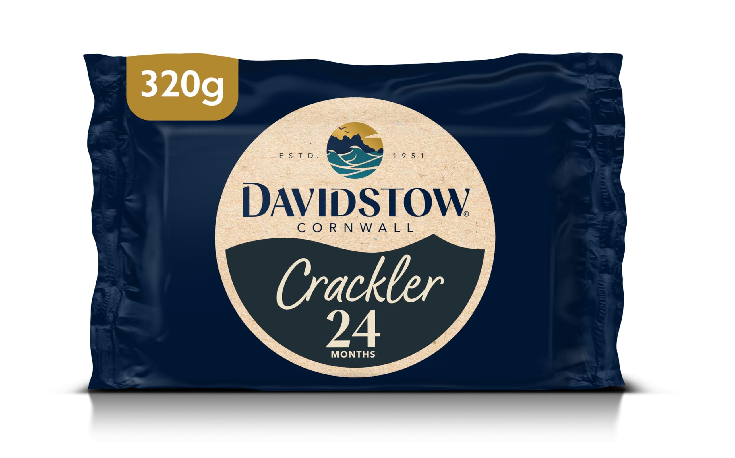 Crackler Cornish Extra Mature Cheddar Cheese 320 g