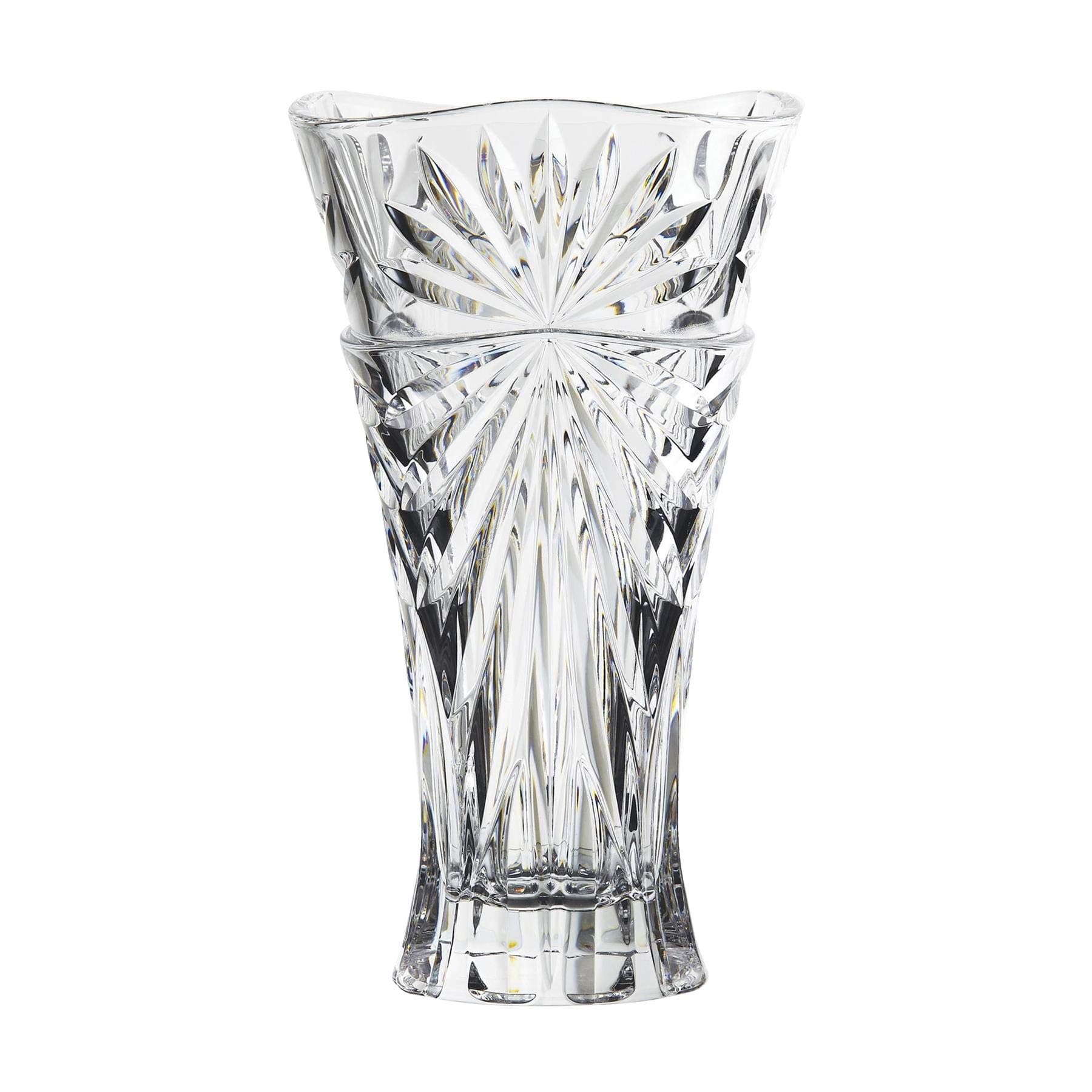 Romola Crystal Vase , Clear