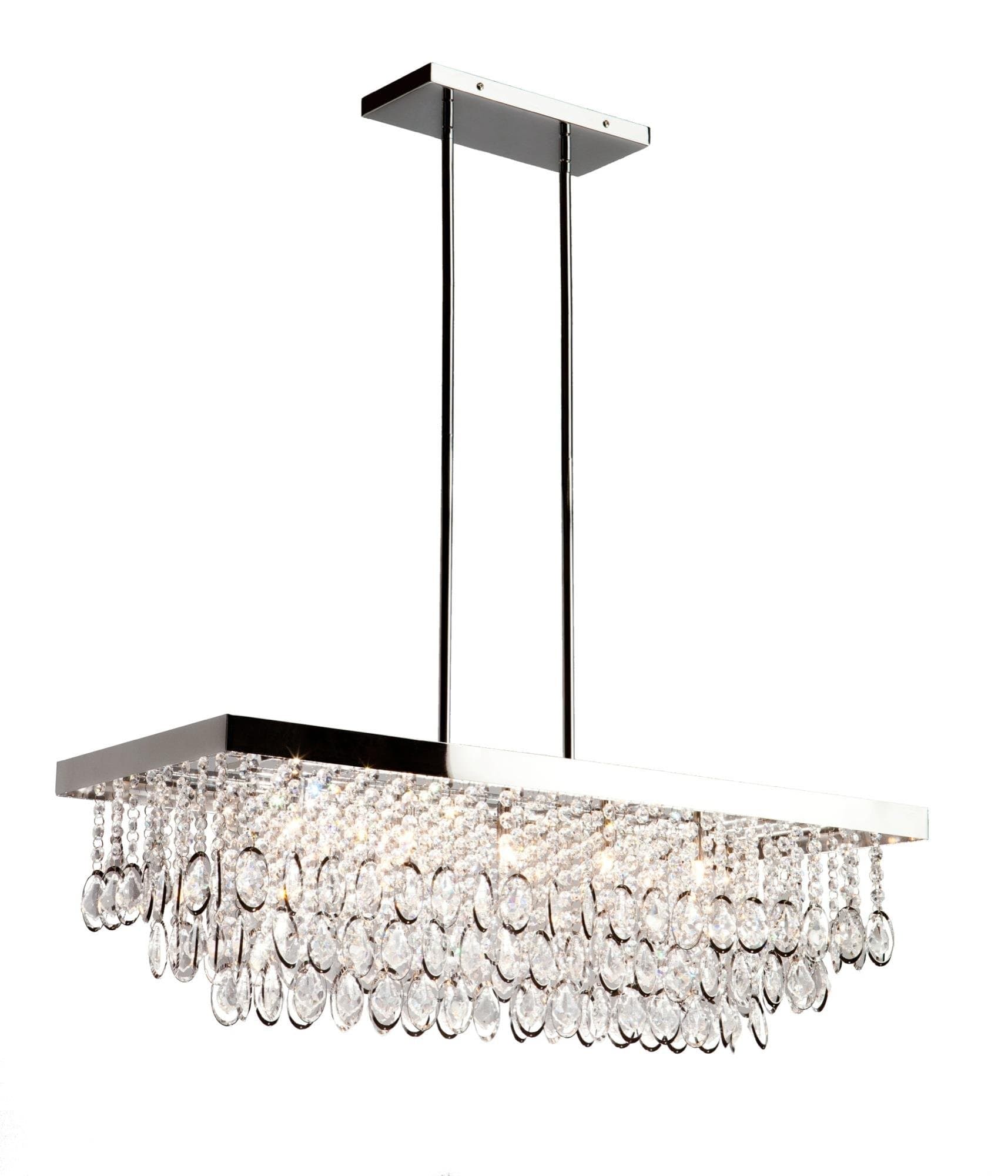 Artcraft Lighting Elegante 5-Light Pendant, Chrome