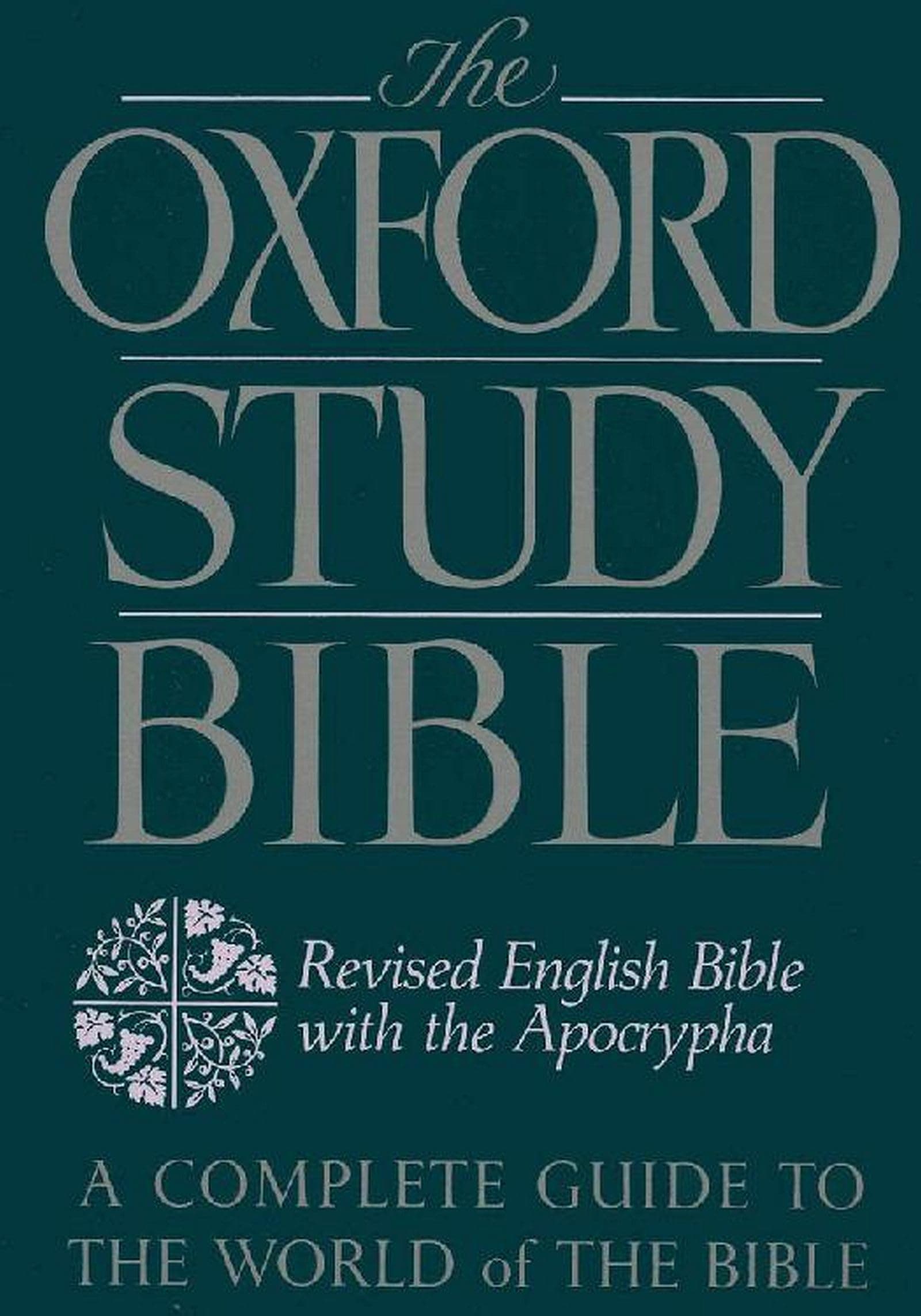 The Oxford Study Bible: Revised English Bible with the Apocrypha